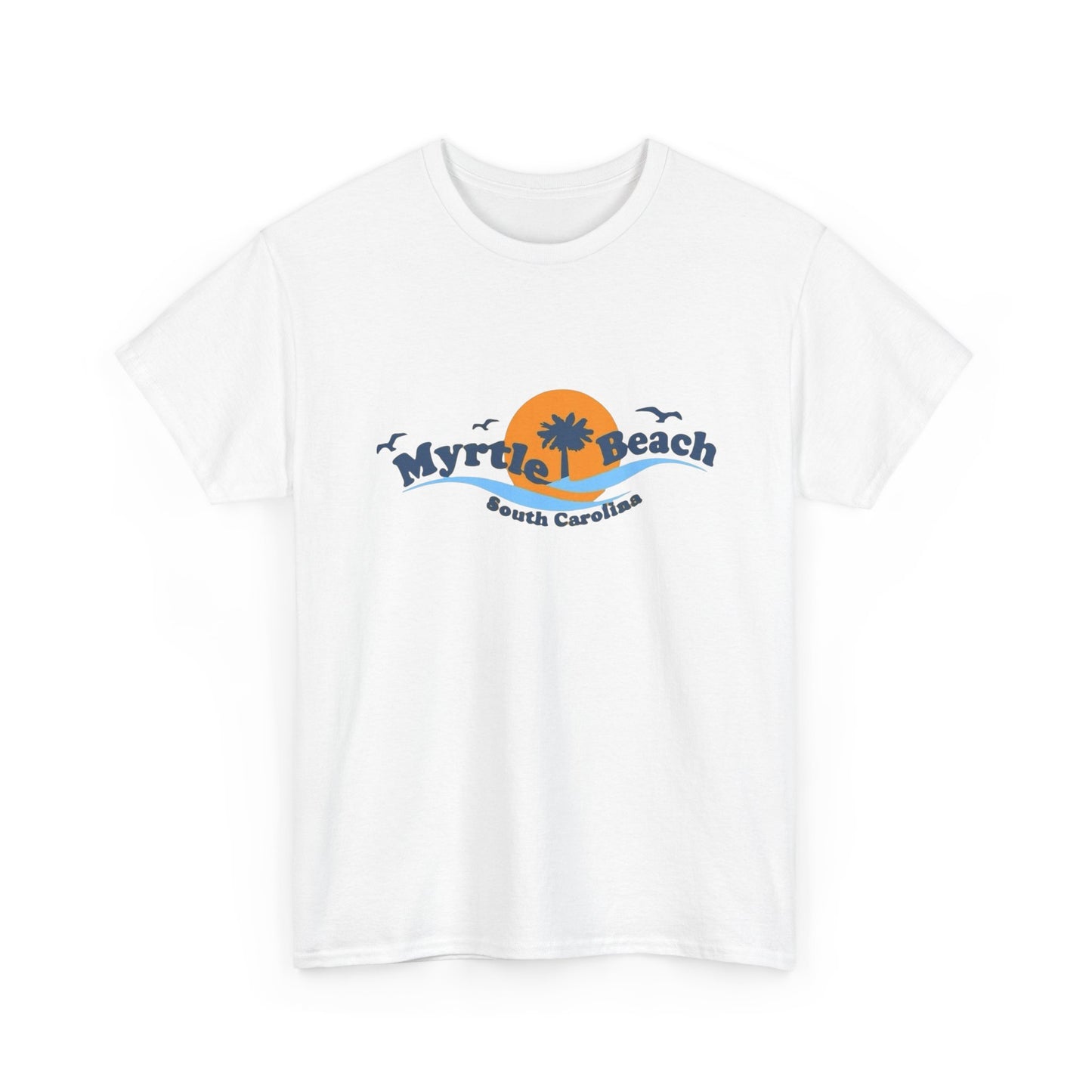 Myrtle Beach South Carolina Graphic T Shirt NEW Unisex Heavy Cotton Tee