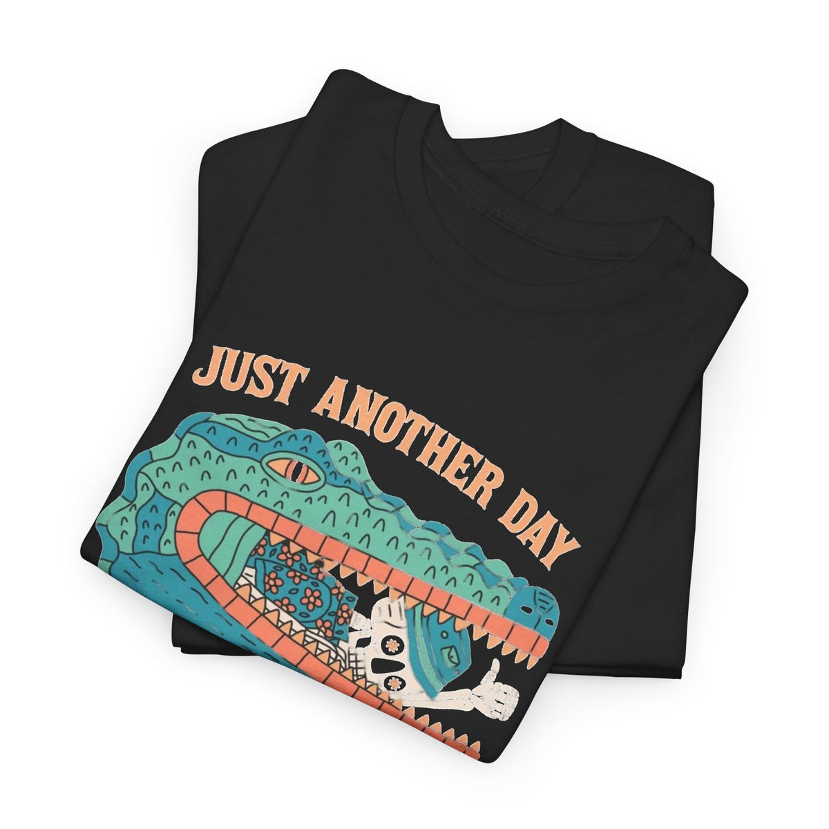 Another Day In Paradise Graphic T Shirt Men's Heavy Cotton Tee