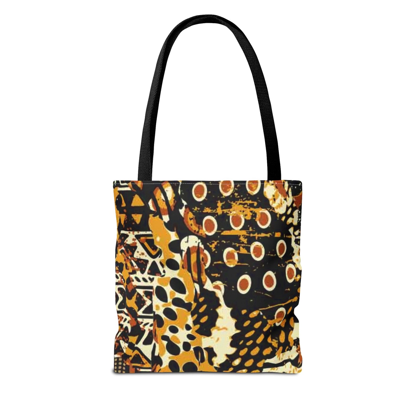 Brown Multi Color BRAND NEW MODERN Tote Bag (AOP)