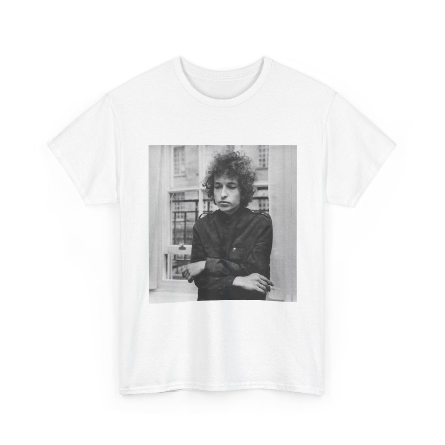 Bob Dylan T-shirt vintage classic rock art graphic Unisex Heavy Cotton Tee