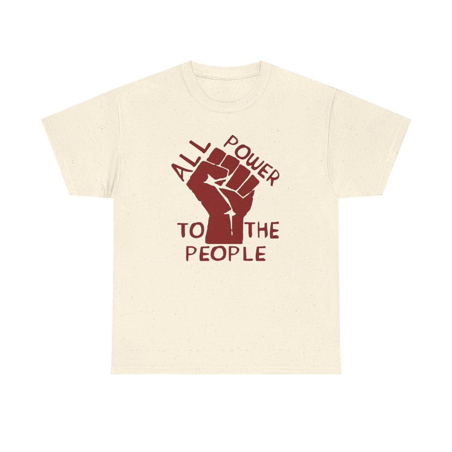 NO KINGS Power To The People Graphic T Shirt NEW Unisex Heavy Cotton Tee