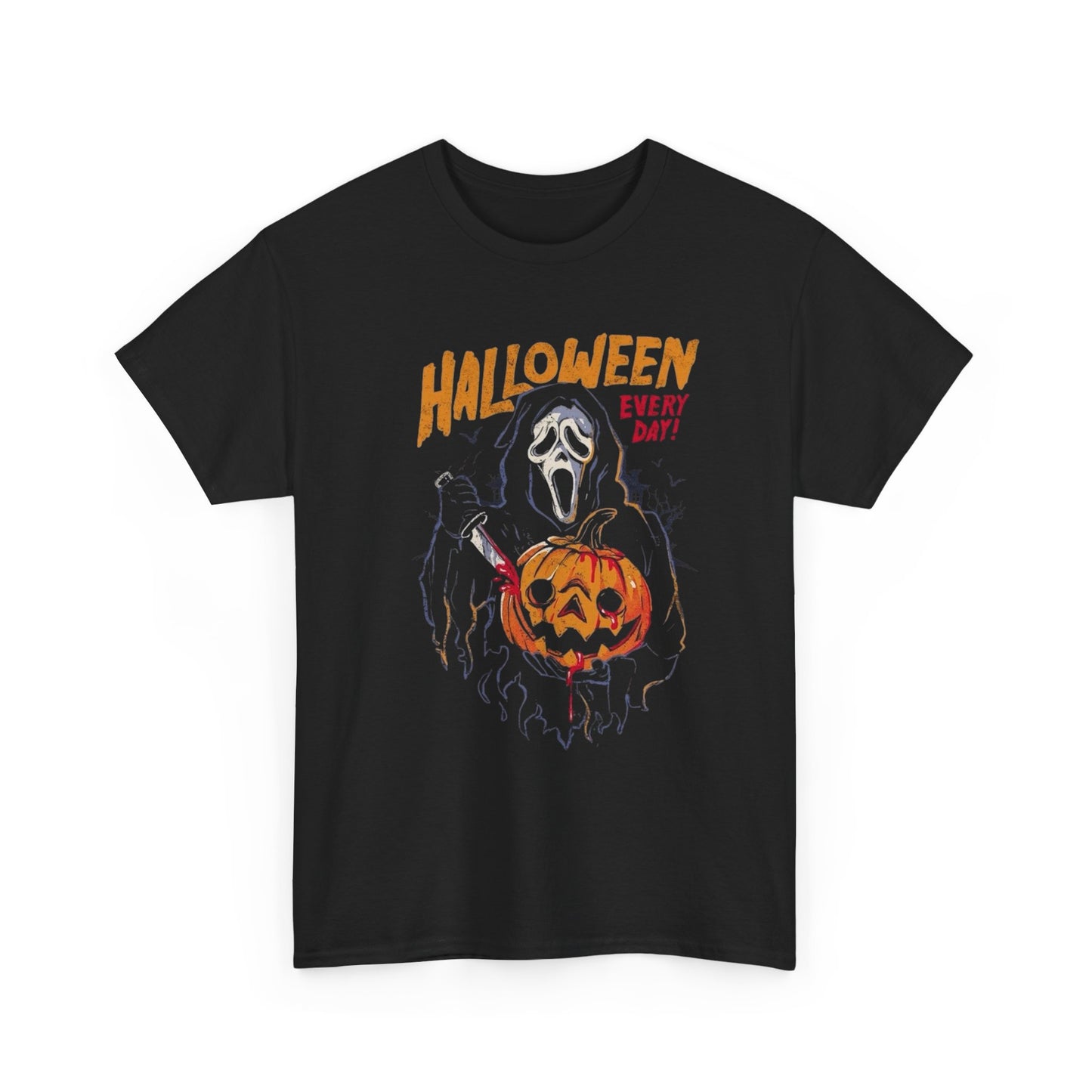 Halloween Everyday Graphic T Shirt NEW Unisex Heavy Cotton Tee