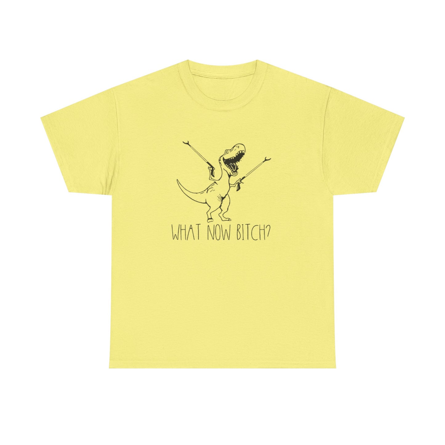 Hilarious Dinosaur Jokes WHAT NOW?? T Shirt S-5XL NEW Unisex Cotton Tee