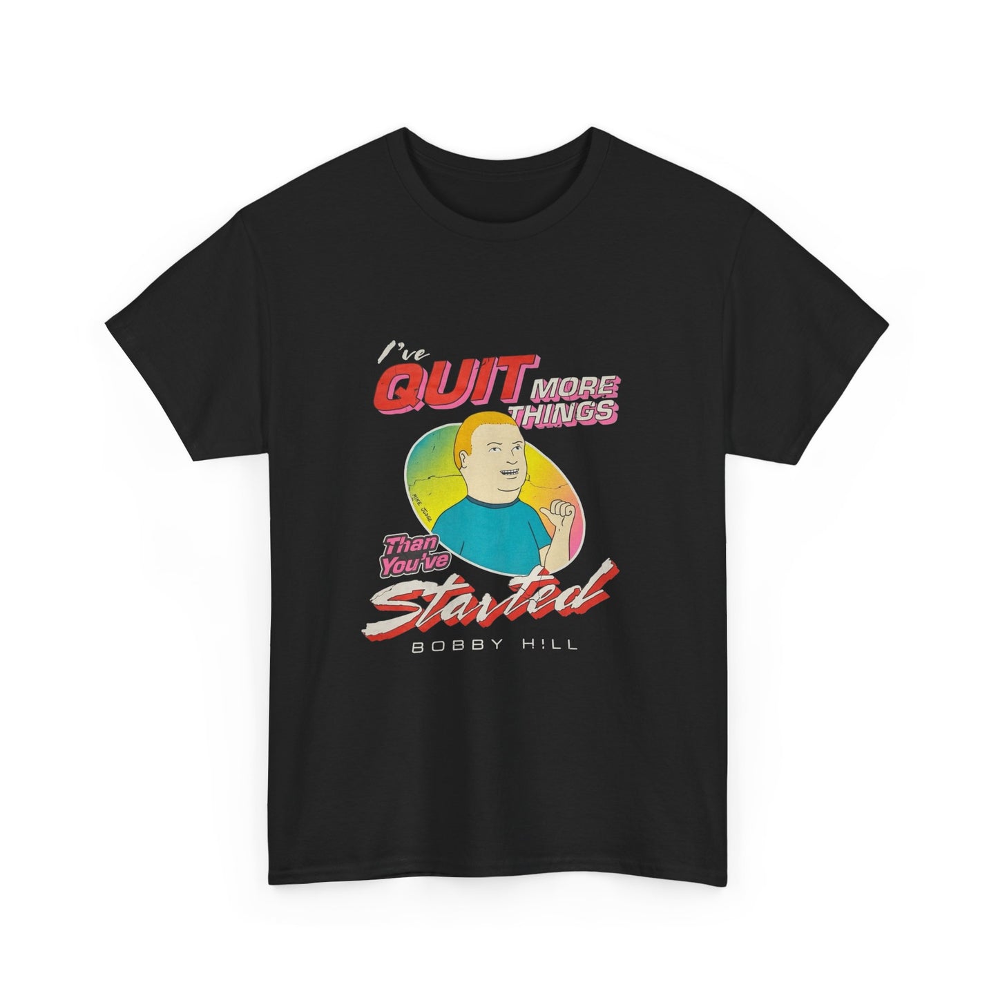 Bobby Hill Funny King Of The Hill Graphic T Shirt Unisex Heavy Cotton NEW Tee