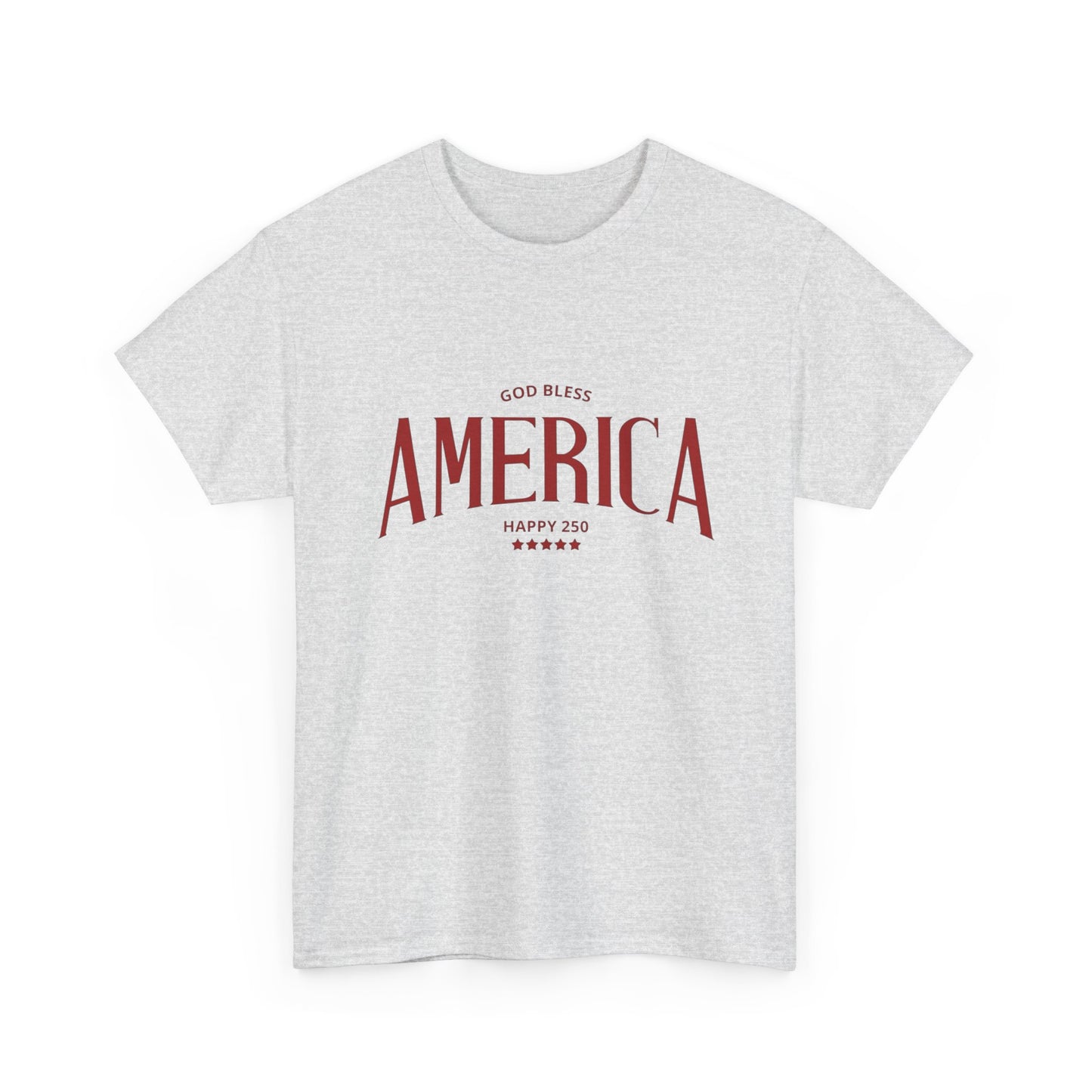 God Bless America Graphic T Shirt NEW ADULT Unisex Heavy Cotton Tee
