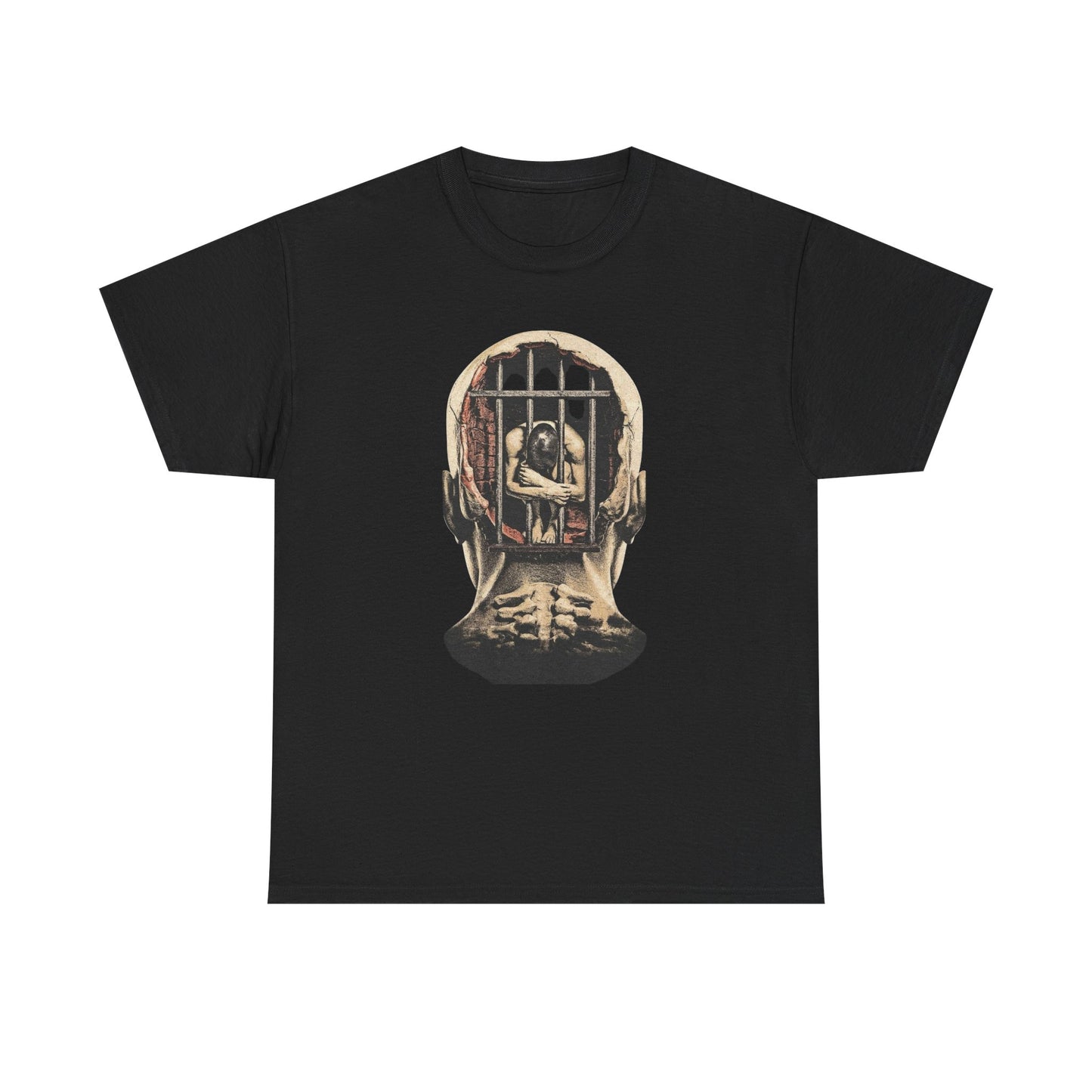 Prison Of The Mind T Shirt Graphic Unisex Heavy Cotton Tee NEW GIFT