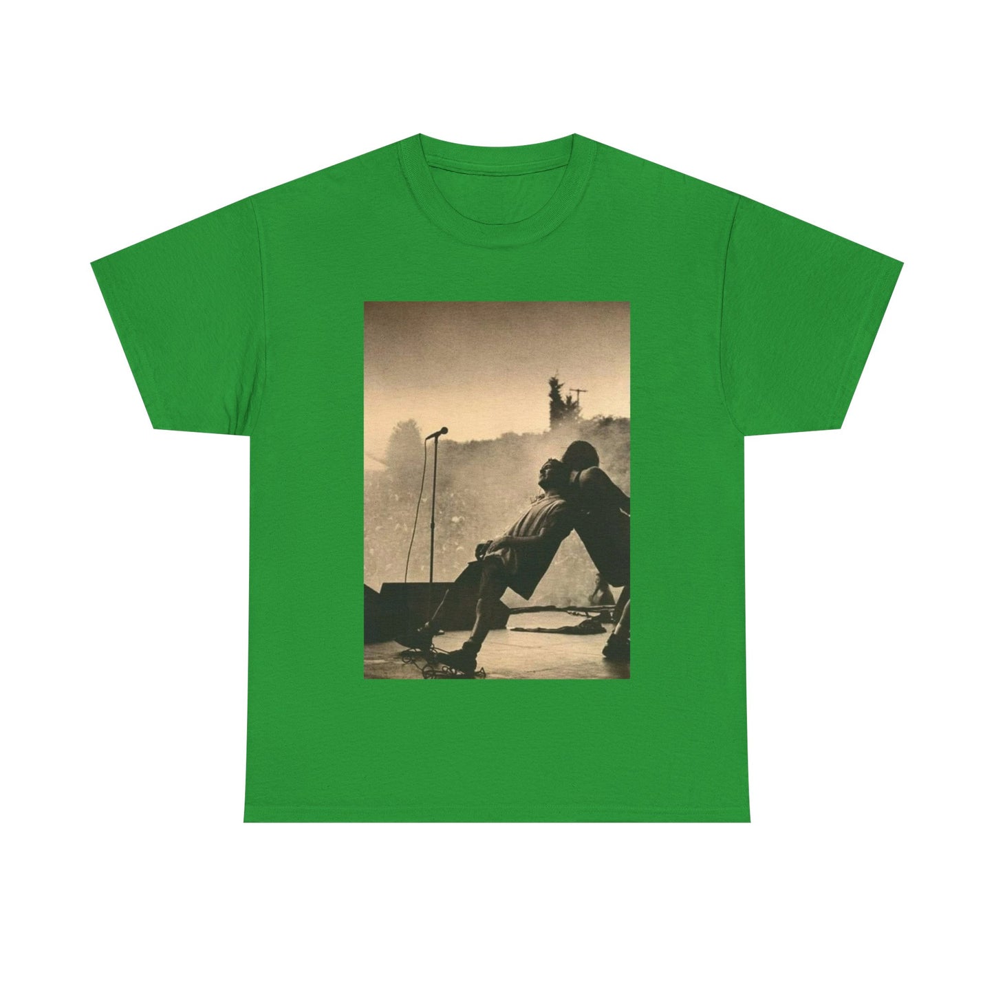 Pearl Jam TShirt vintage grunge stage  photo Unisex Heavy Cotton Tee OFFICIAL