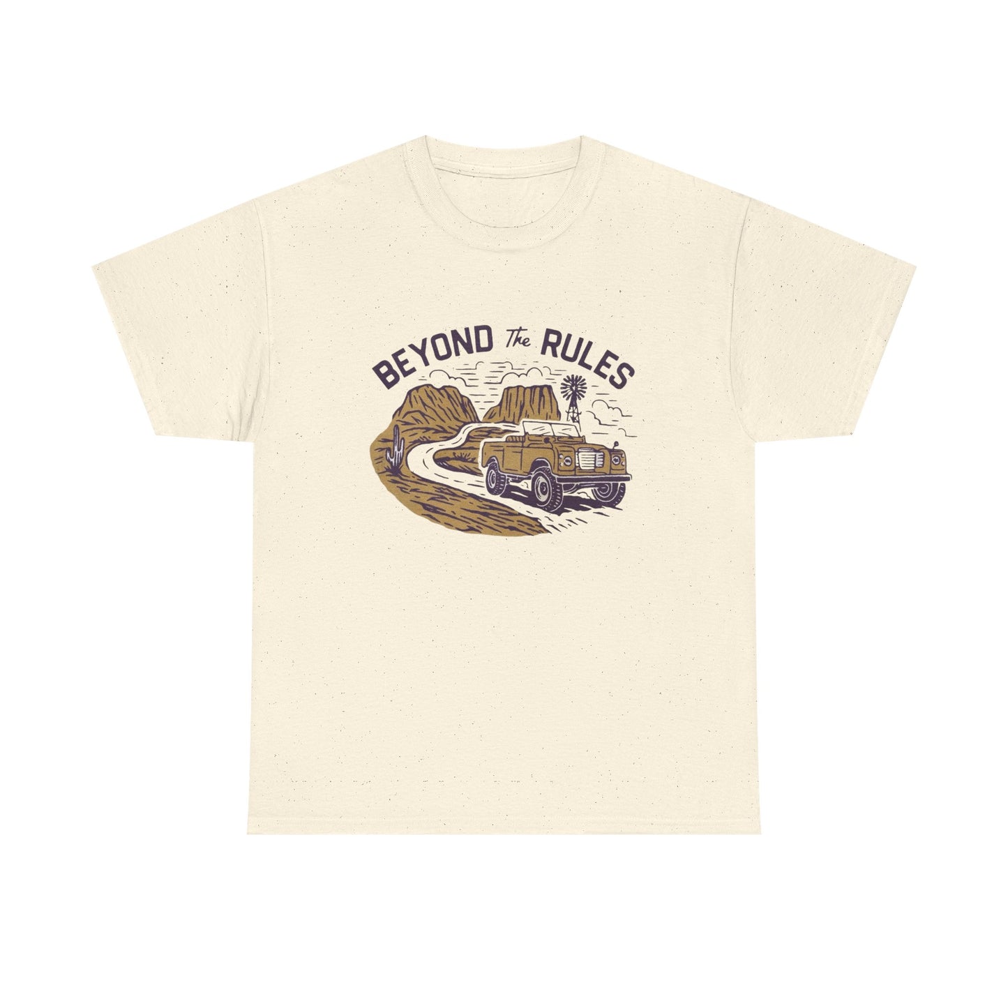 Beyond The Rules Graphic T Shirt Unisex Heavy Cotton Tee