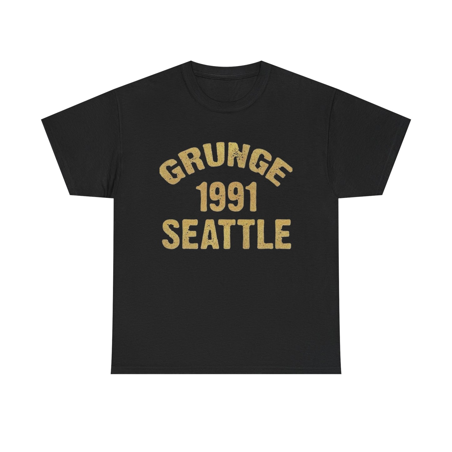 Seattle Grunge Retro 90s Graphic T Shirt NEW ADULT Heavy Cotton Tee
