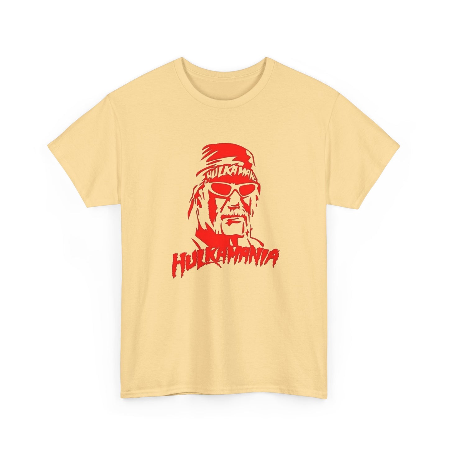 Hulkamania Wrestling Graphic T Shirt Unisex Heavy Cotton NEW Tee
