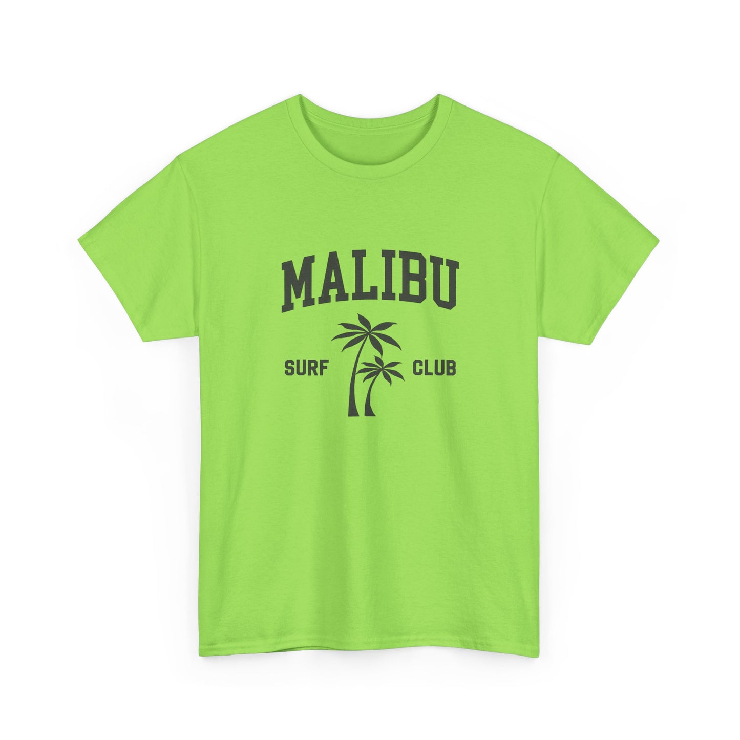 Malibu Surf Club Graphic T Shirt NEW Unisex Heavy Cotton Tee