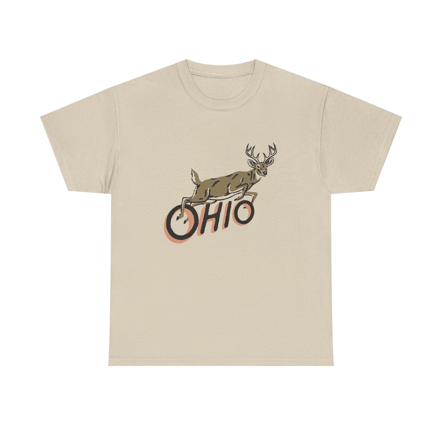 Ohio Bucks Graphic T Shirt NEW ADULT TEE Cotton
