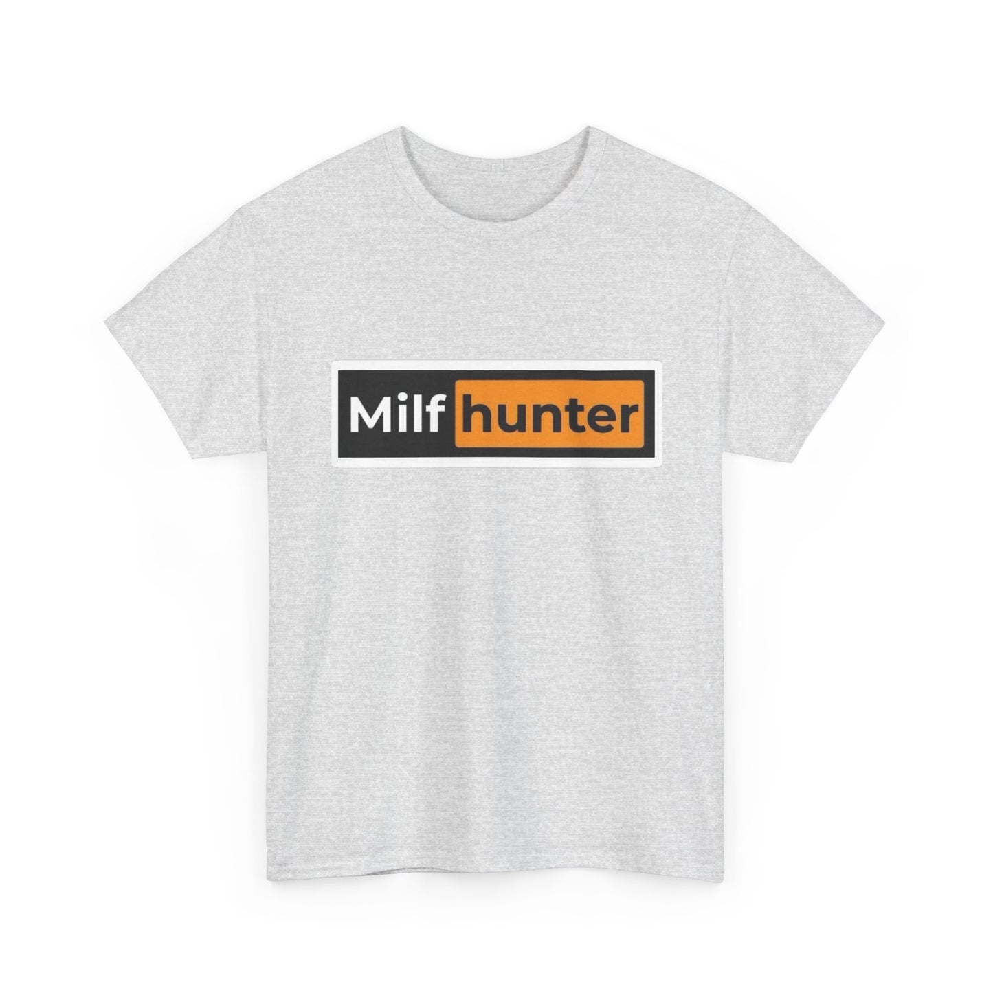 Milfhunter Funny Onlyfans Jokes Graphic T Shirt Unisex Heavy Cotton Tee NEW