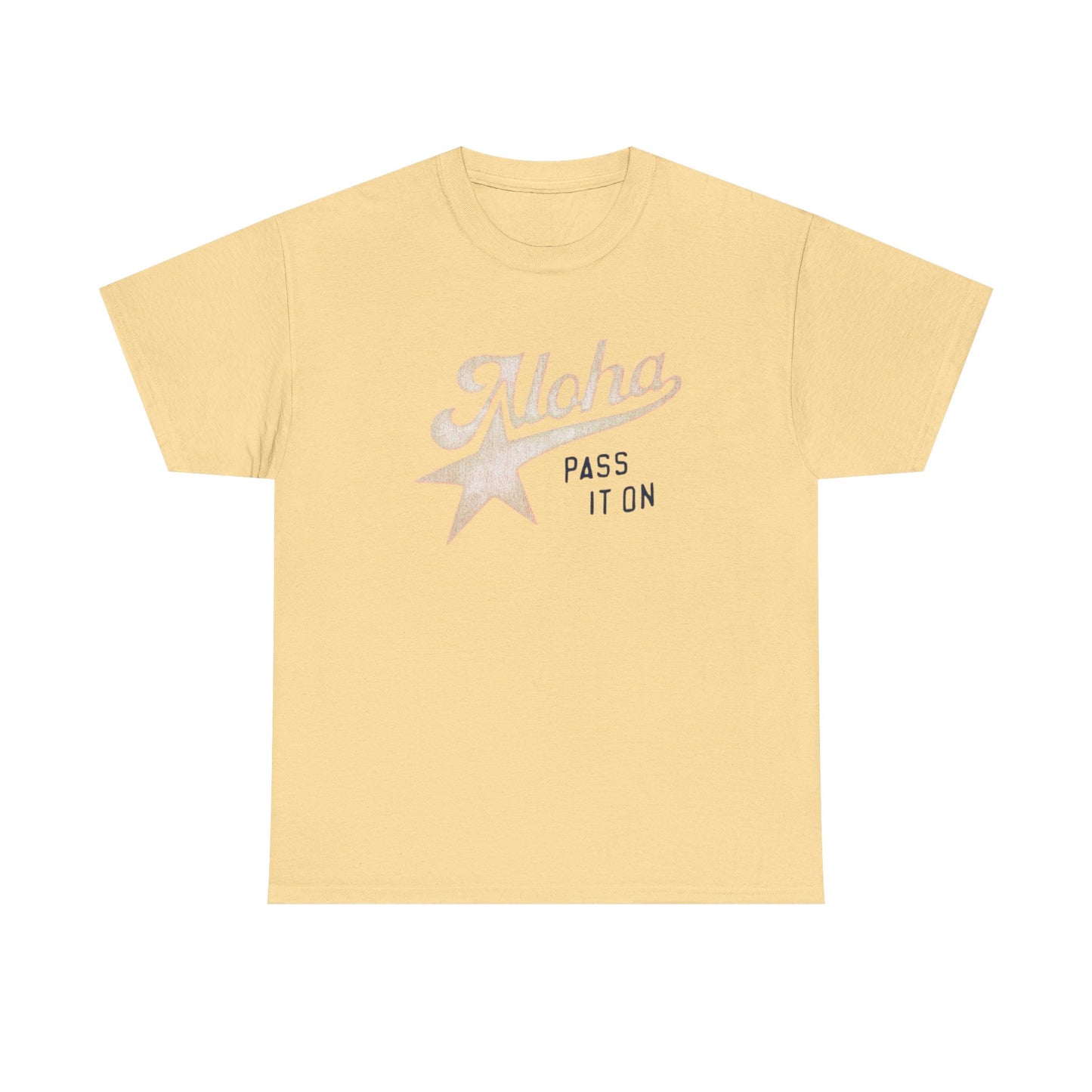 Aloha Graphic T Shirt Unisex Heavy Cotton Tee