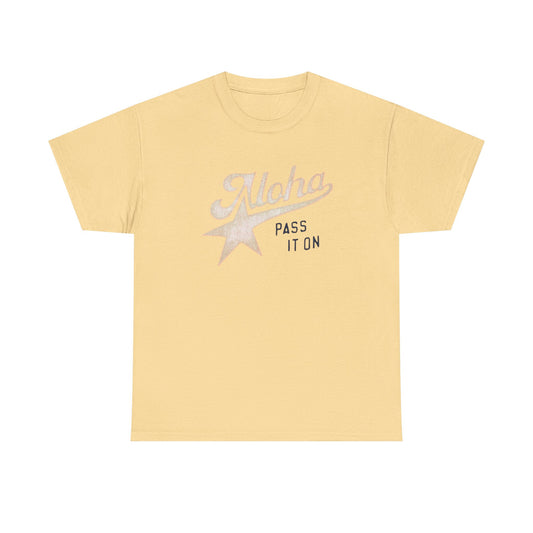 Aloha Graphic T Shirt Unisex Heavy Cotton Tee