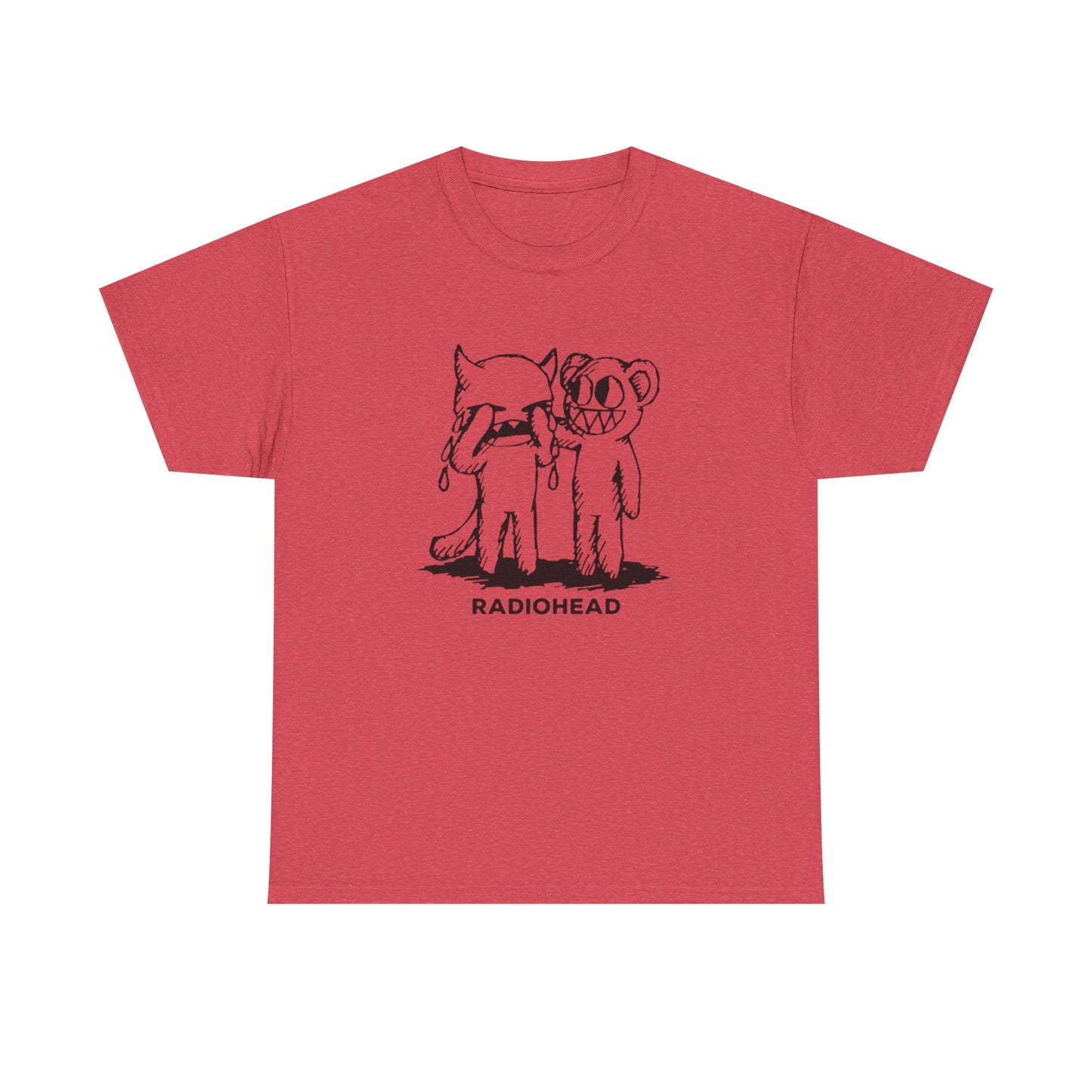 Radiohead Vintage Rock Graphic T Shirt NEW ADULT Heavy Cotton Tee