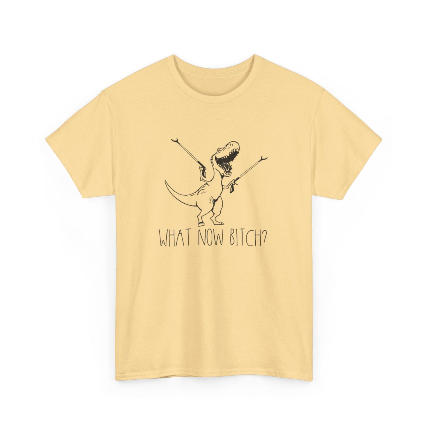 Hilarious Dinosaur Jokes WHAT NOW?? T Shirt S-5XL NEW Unisex Cotton Tee