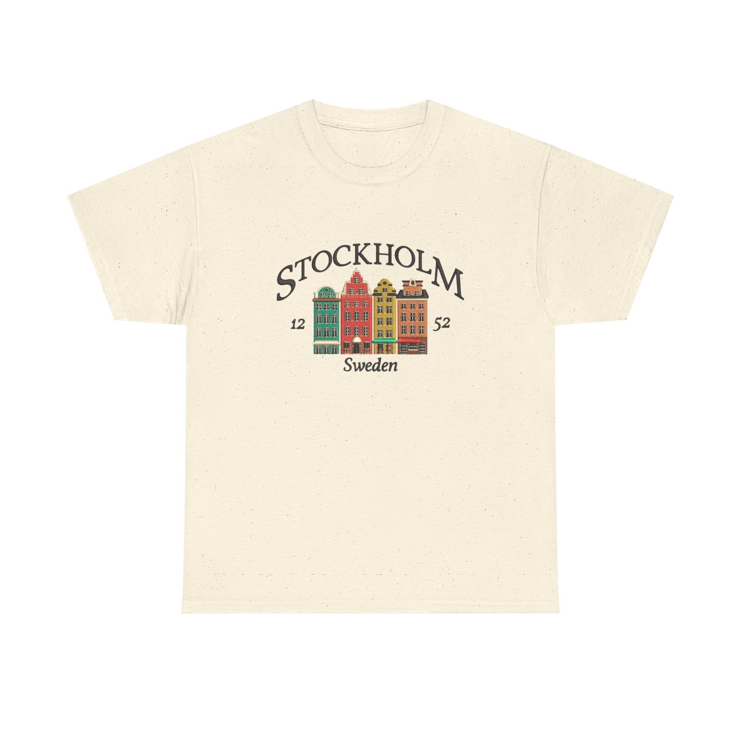 Stockholm Sweden Graphic T Shirt NEW Unisex Heavy Cotton Tee