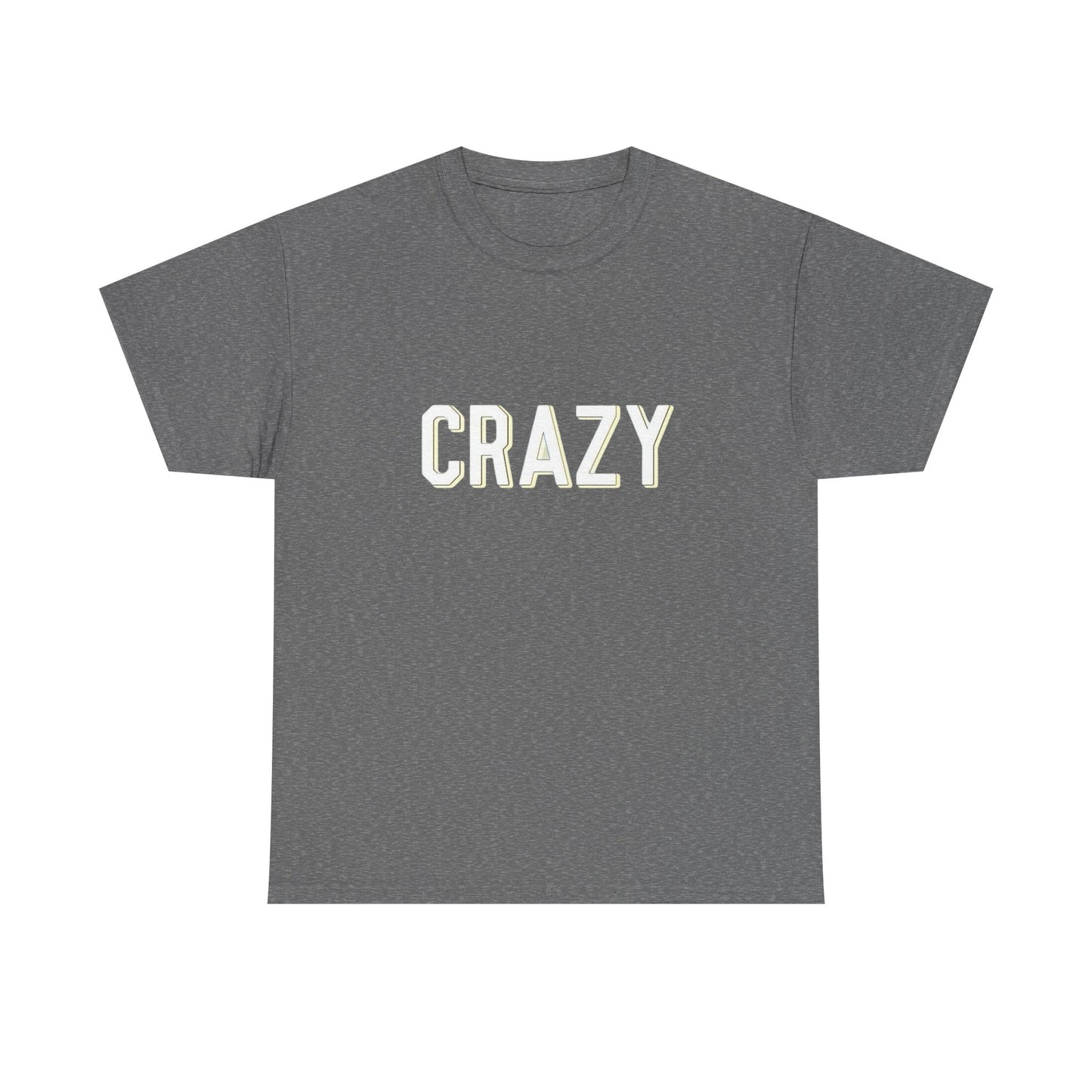 Crazy Graphic T Shirt Unisex Heavy Cotton NEW Tee