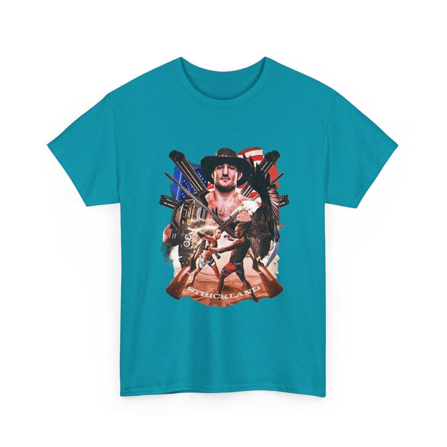 Sean Strickland T-shirt UFC graphic mma wrestling Unisex Heavy Cotton Tee