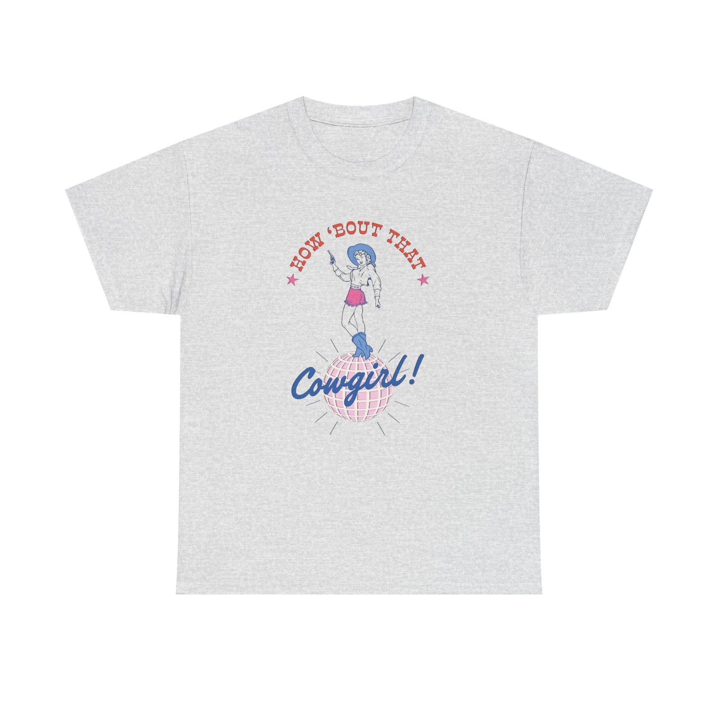 How About That Cowgirl Vintage Graphic T-Shirt, Unisex Cotton Shirt