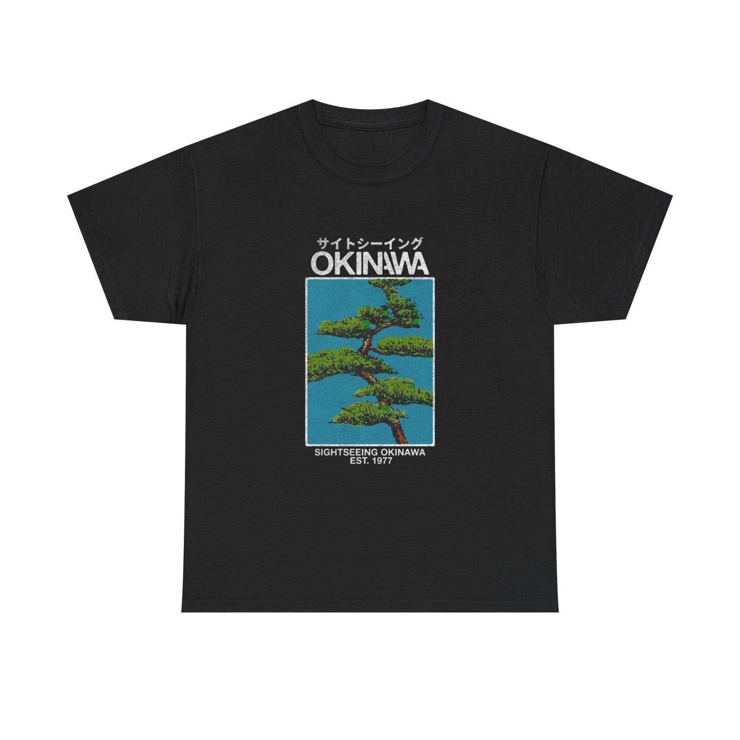 Okinawa Japan Graphic T Shirt NEW Adult Regular Heavy Cotton Tee