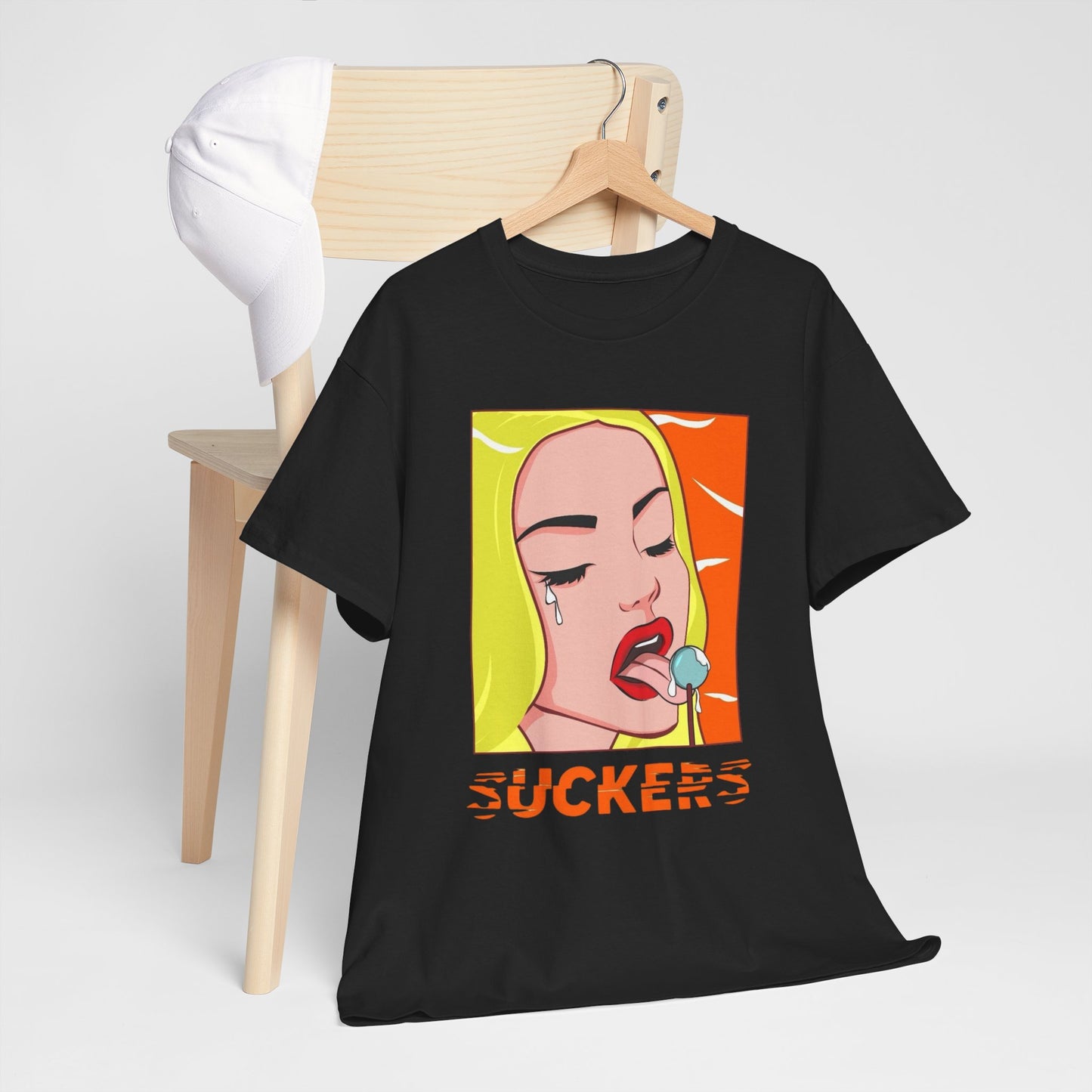 Suckers Graphic T Shirt NEW ADULT Unisex Heavy Cotton Tee