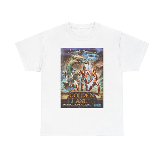 Golden Axe T Shirt Vintage Video Games Retro Unisex Heavy Cotton Tee