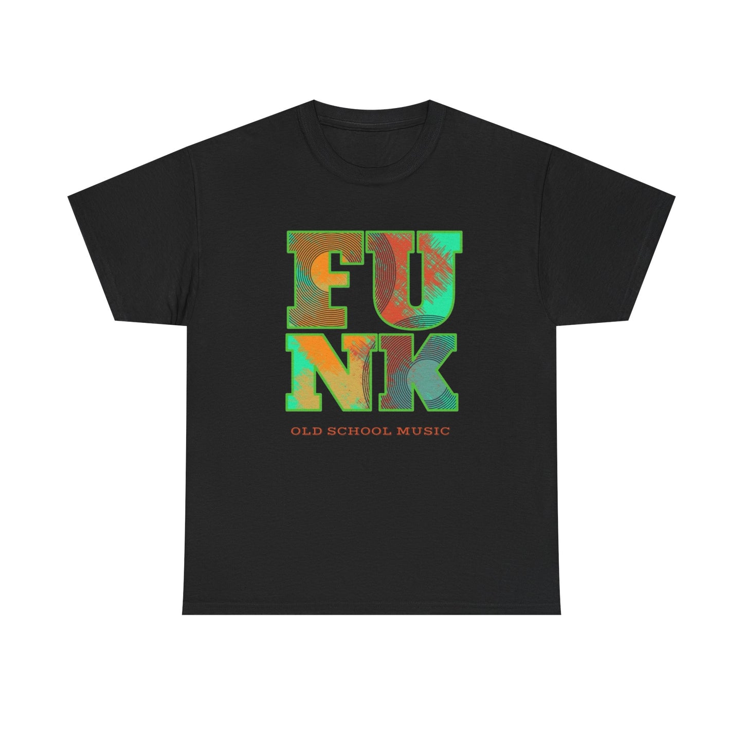 Funk Old School Music Graphic T Shirt NEW GIFT Unisex Heavy Cotton Tee