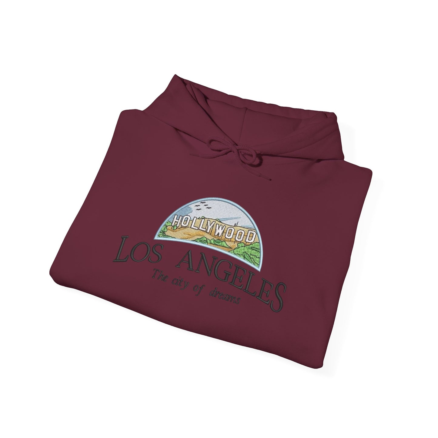Los Angeles California Graphic Hoodie NEW Heavy Blend™ Hooded Sweatshirt