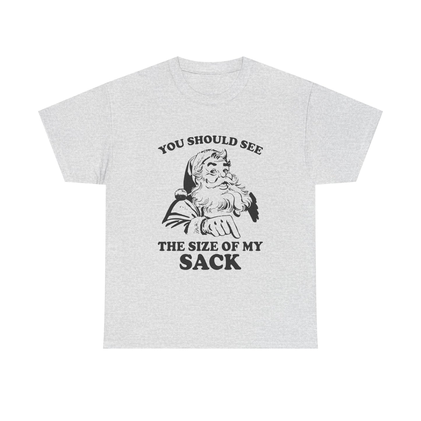 Funny Santa Sex Jokes Humor Graphic T Shirt Unisex NEW Heavy Cotton Tee