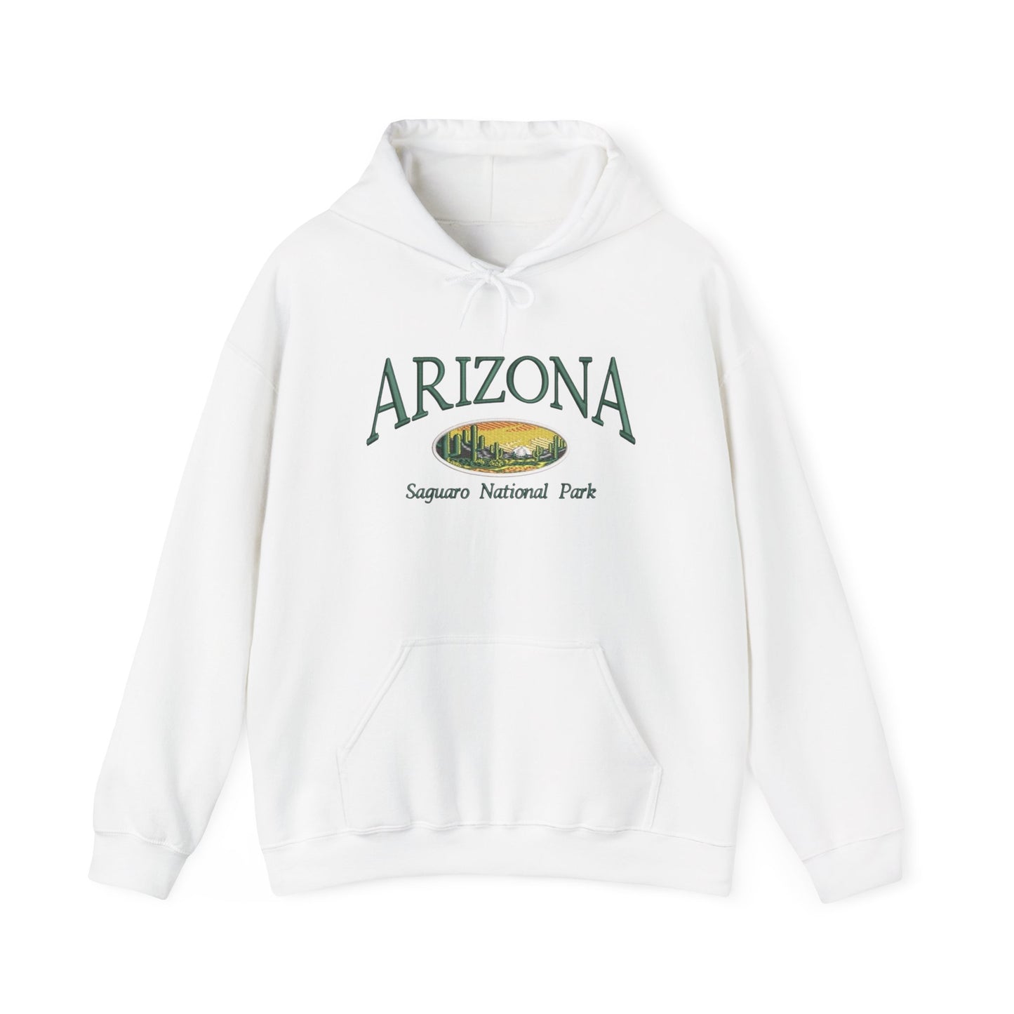 Arizona National Parks Graphic Hoodie Heavy Blend Sweatshirt NEW