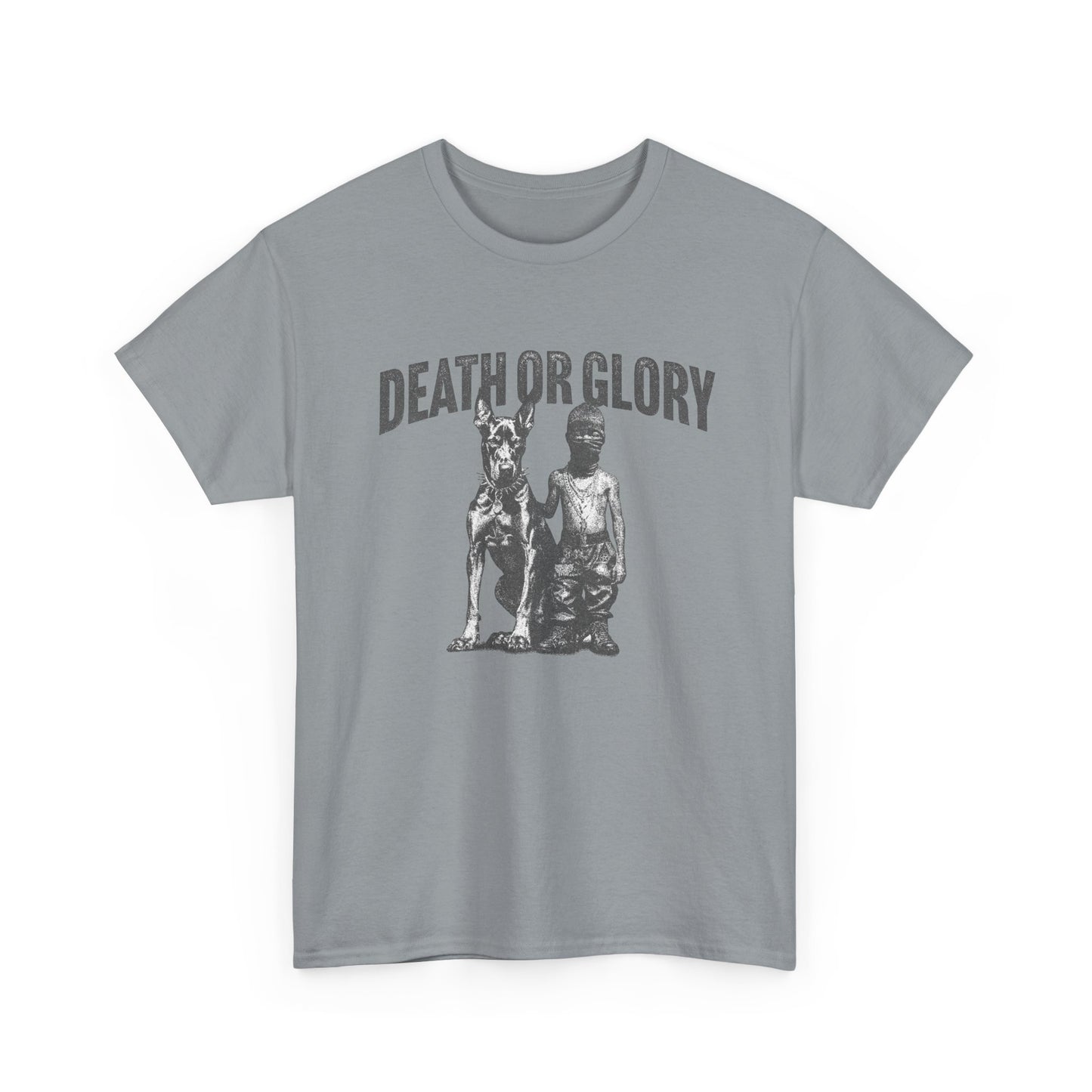 Death Or Glory T Shirt Graphic Unisex Heavy Cotton Tee NEW GIFT