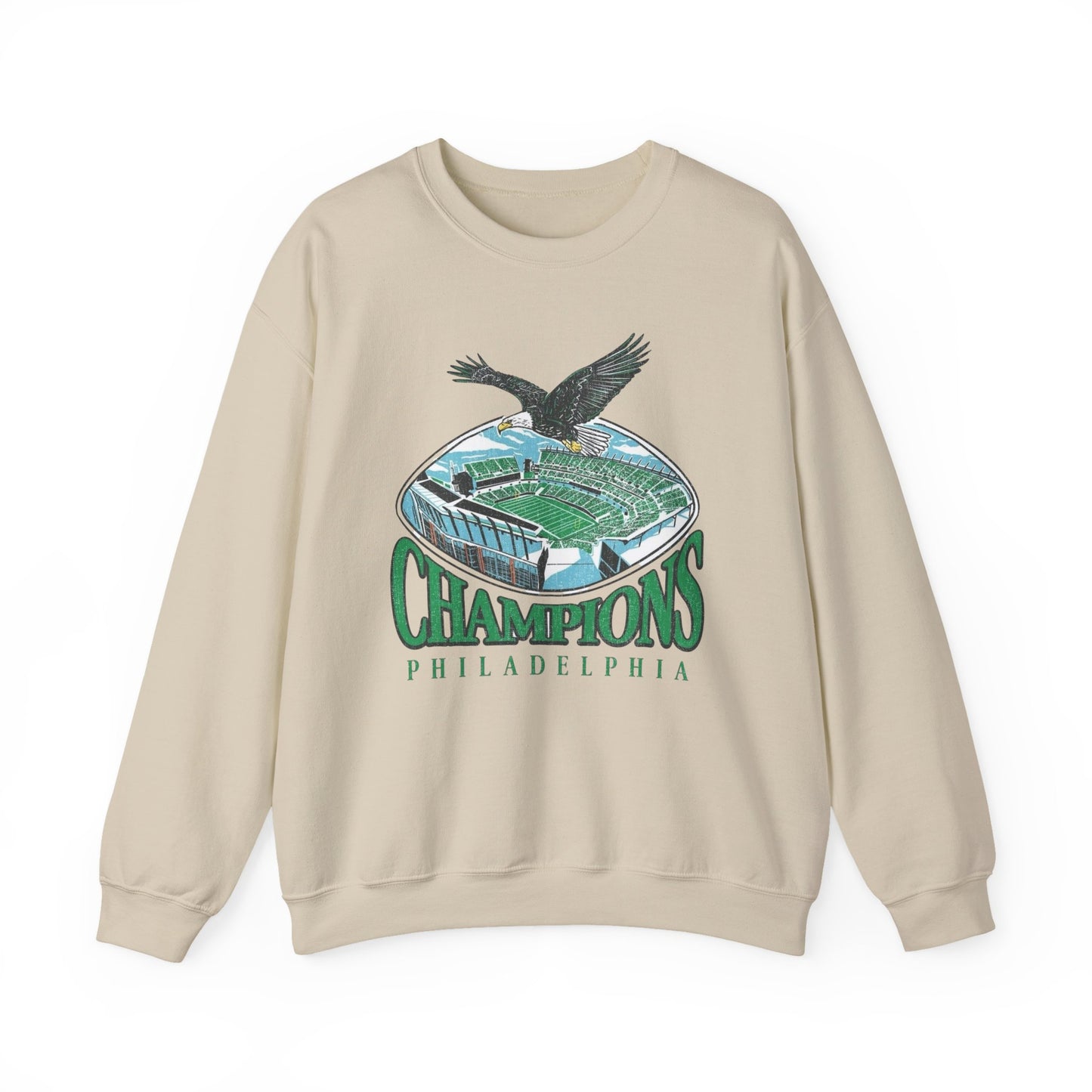 Philadelphia Go Birds Champions Sweater NEW Heavy Blend™ Crewneck Sweatshirt