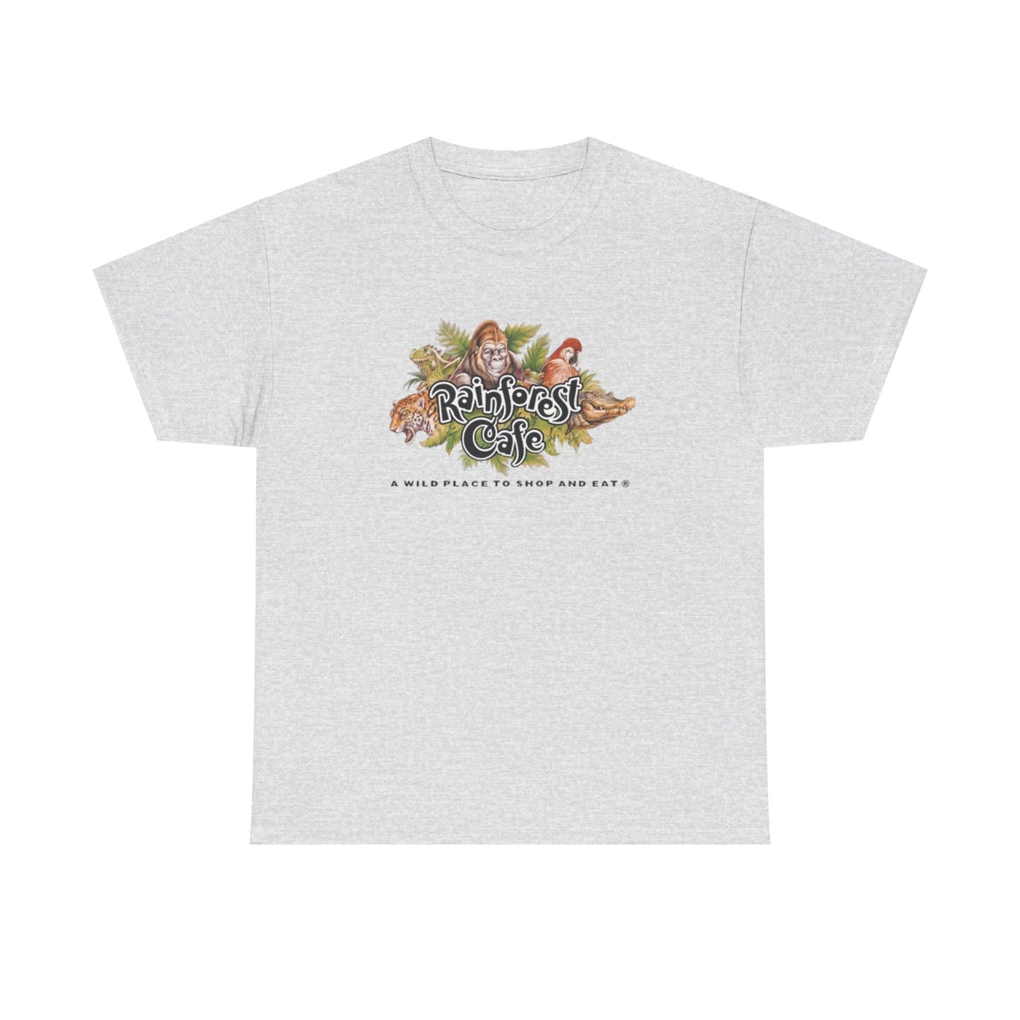 Rainforest Cafe Vintage Graphic T Shirt Unisex Heavy Cotton Tee