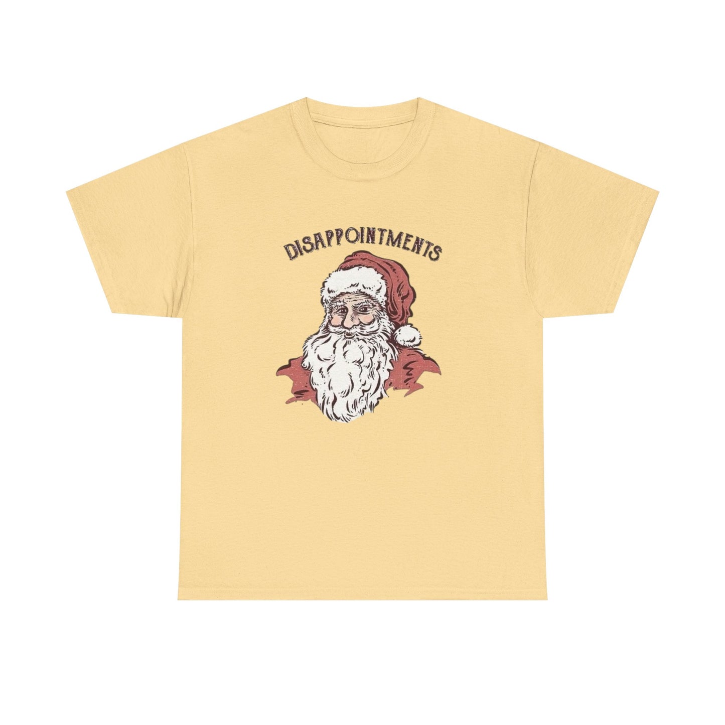 Funny Santa Disappointment Jokes Graphic T Shirt Unisex NEW Heavy Cotton Tee