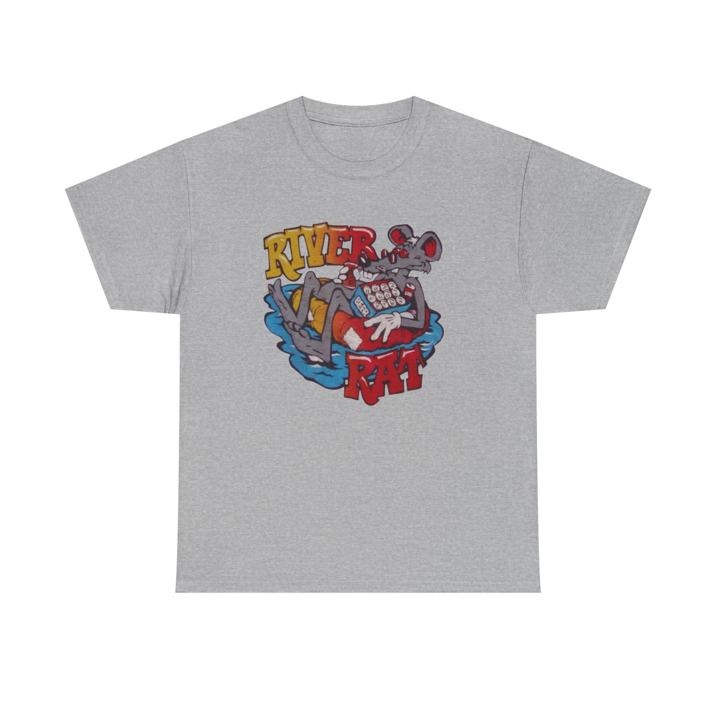 River Rat Vintage Graphic T Shirt S-5XL NEW Unisex Heavy Cotton Tee