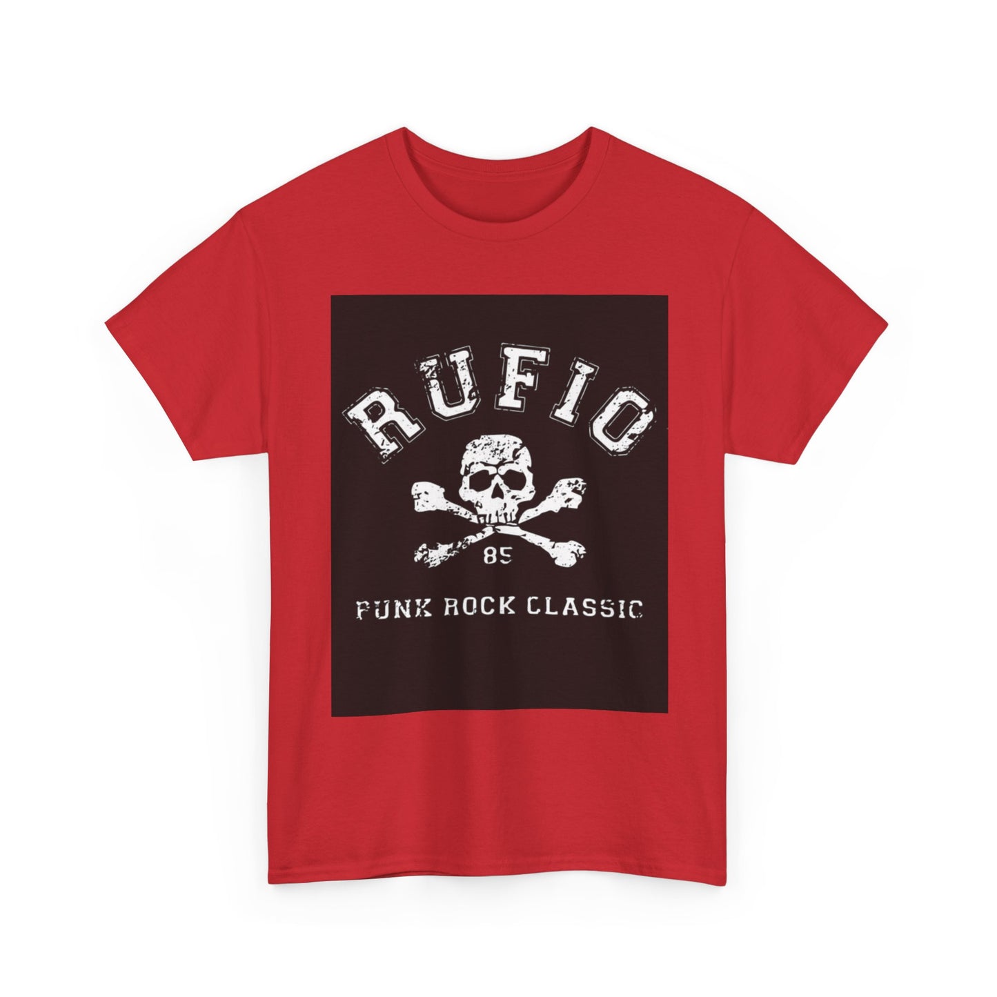 Rufio Tshirt Vintage Punk Rock band merch retro Unisex Heavy Cotton Tee