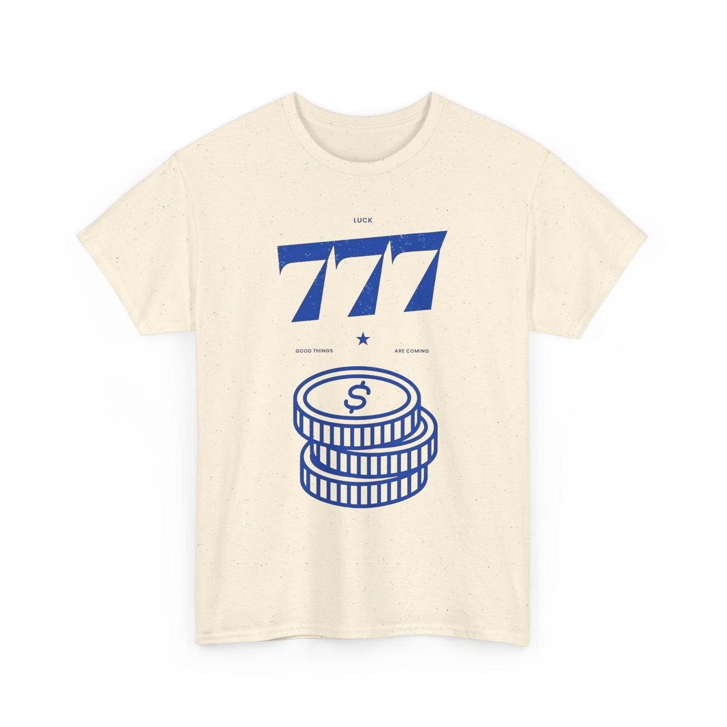 Luck 777 Retro Graphic T Shirt Unisex Cotton Tee - New Gift - Tee