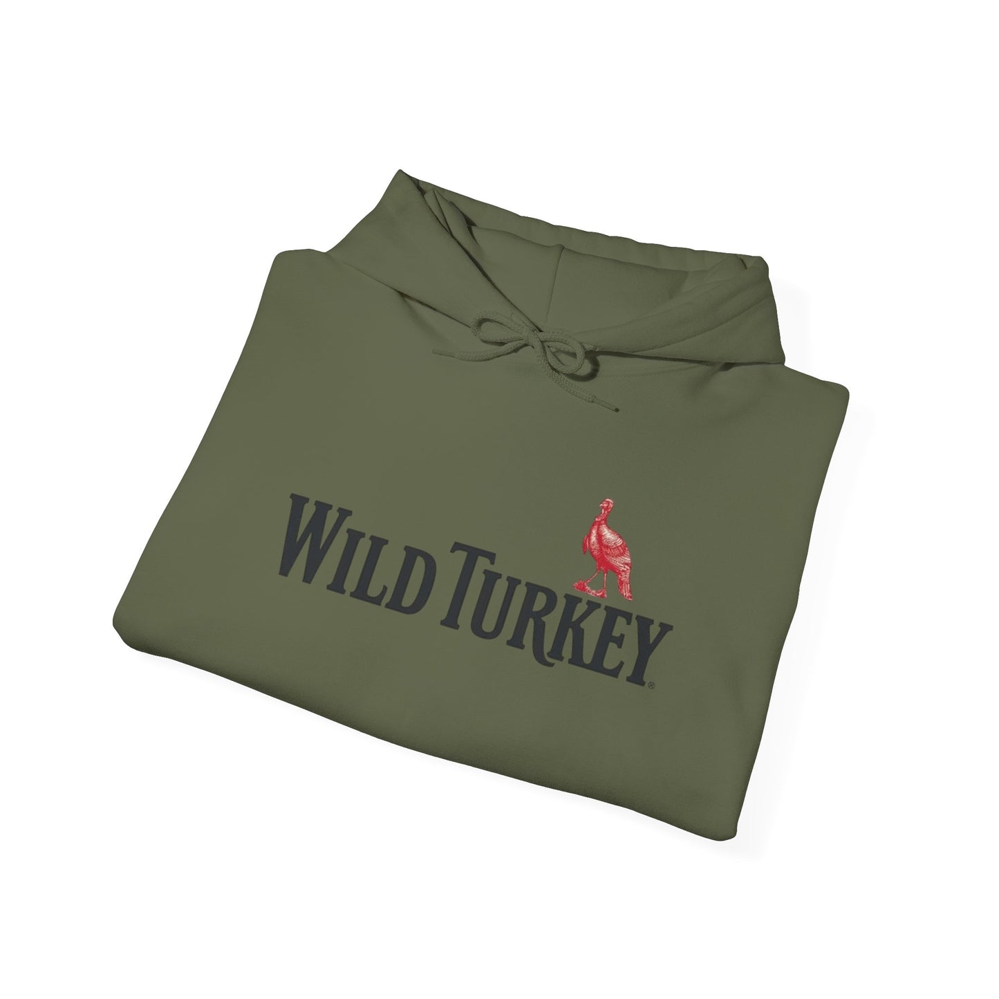 Wild Turkey Whiskey Graphic Hoodie Unisex Heavy Blend™ Hooded Sweatshirt