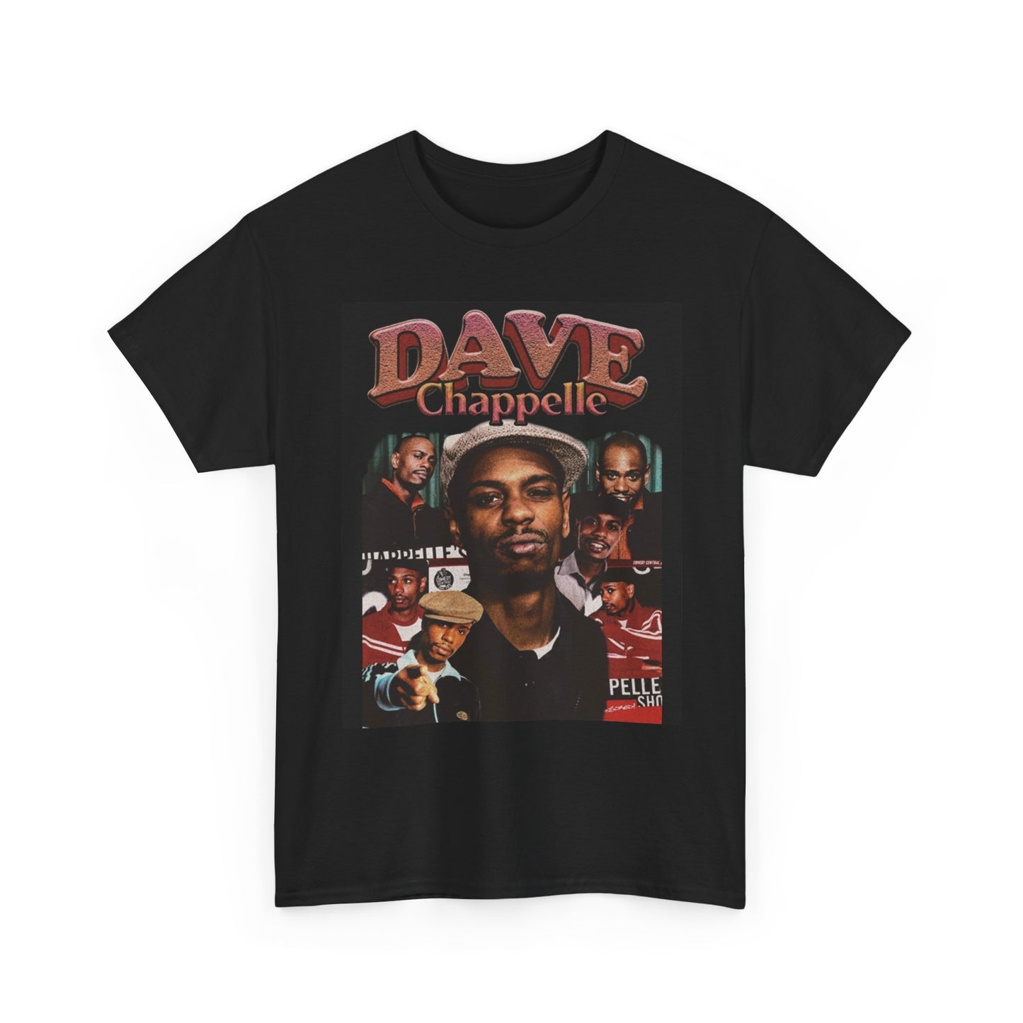 Dave Chappelle Graphic T Shirt Retro Comedian Unisex Heavy Cotton Tee