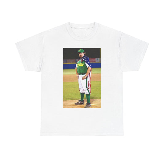Kenny Powers Charros Graphic T Shirt Baseball Mound Unisex Heavy Cotton Tee