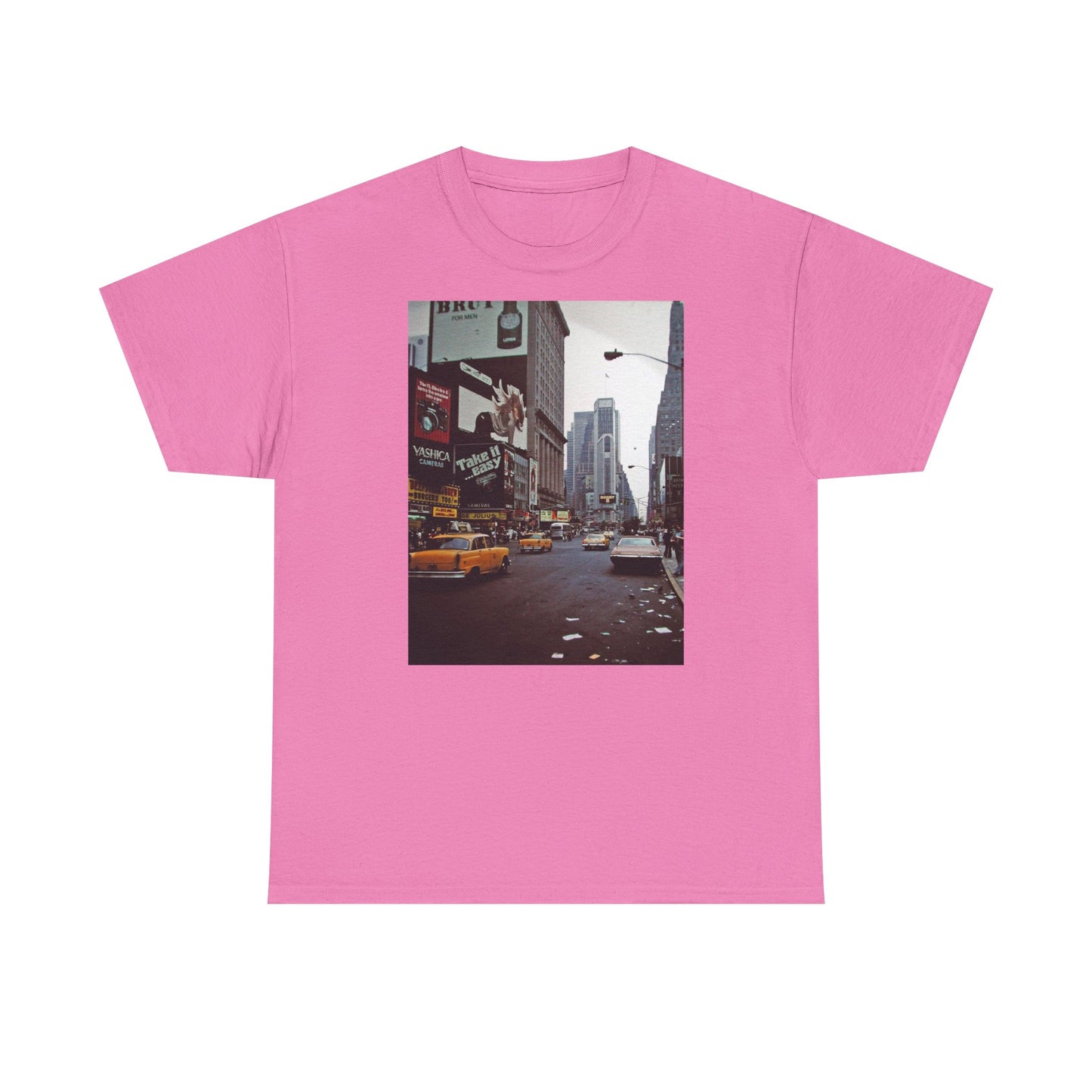 New York retro vintage supreme style Heavy Cotton Tee