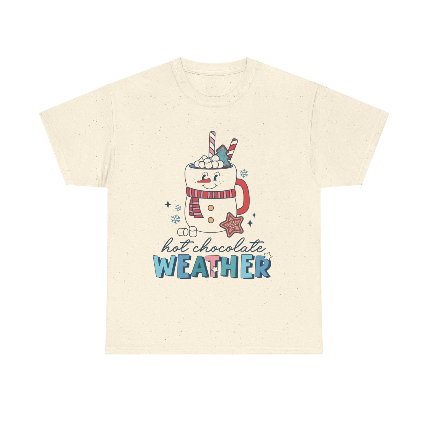 Hot Chocolate Weather Graphic T Shirt ADULT NEW