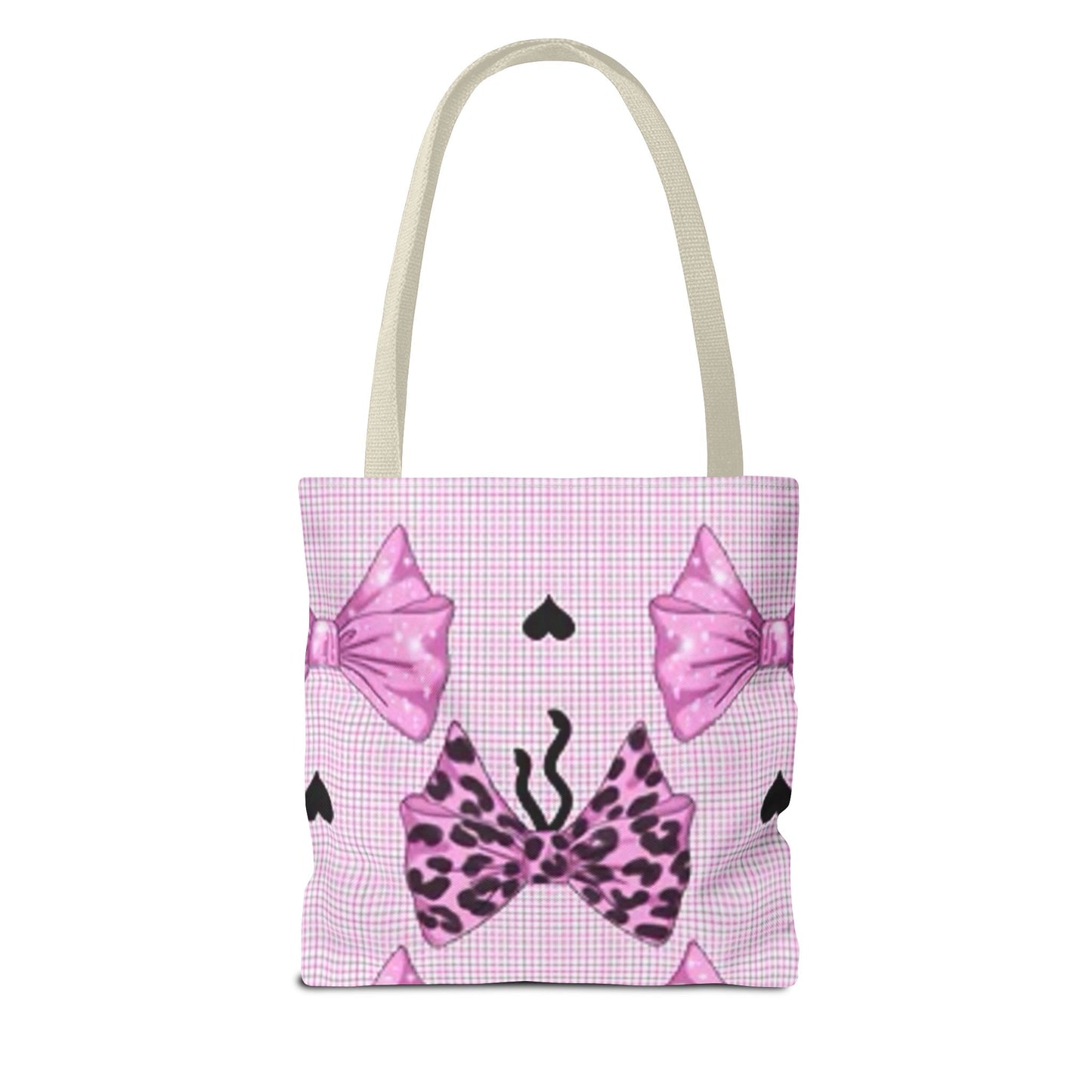 Pink Cheetah Bows BRAND NEW Tote Bag (AOP)