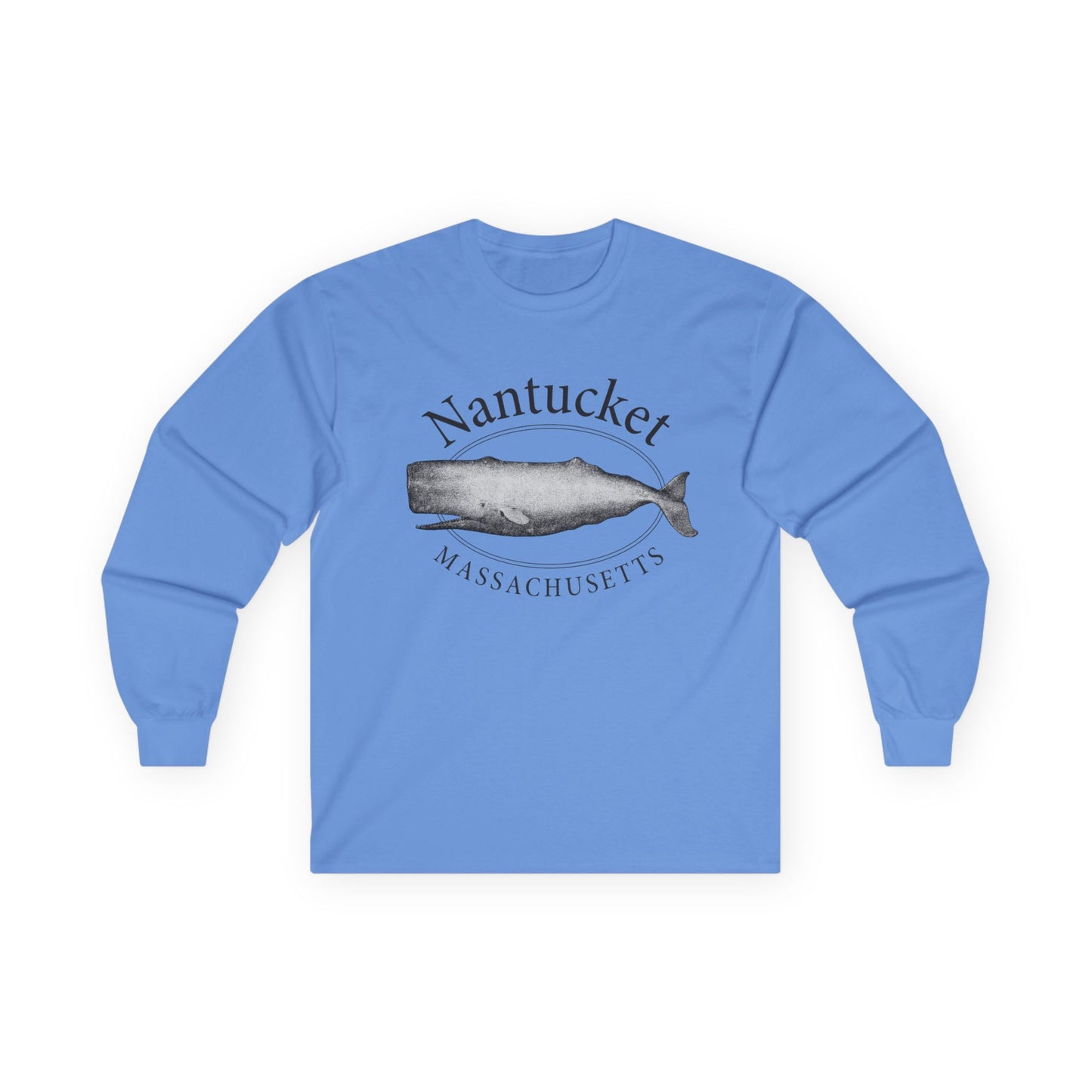 Nantucket USA Graphic Shirt Unisex Ultra Cotton Long Sleeve Tee