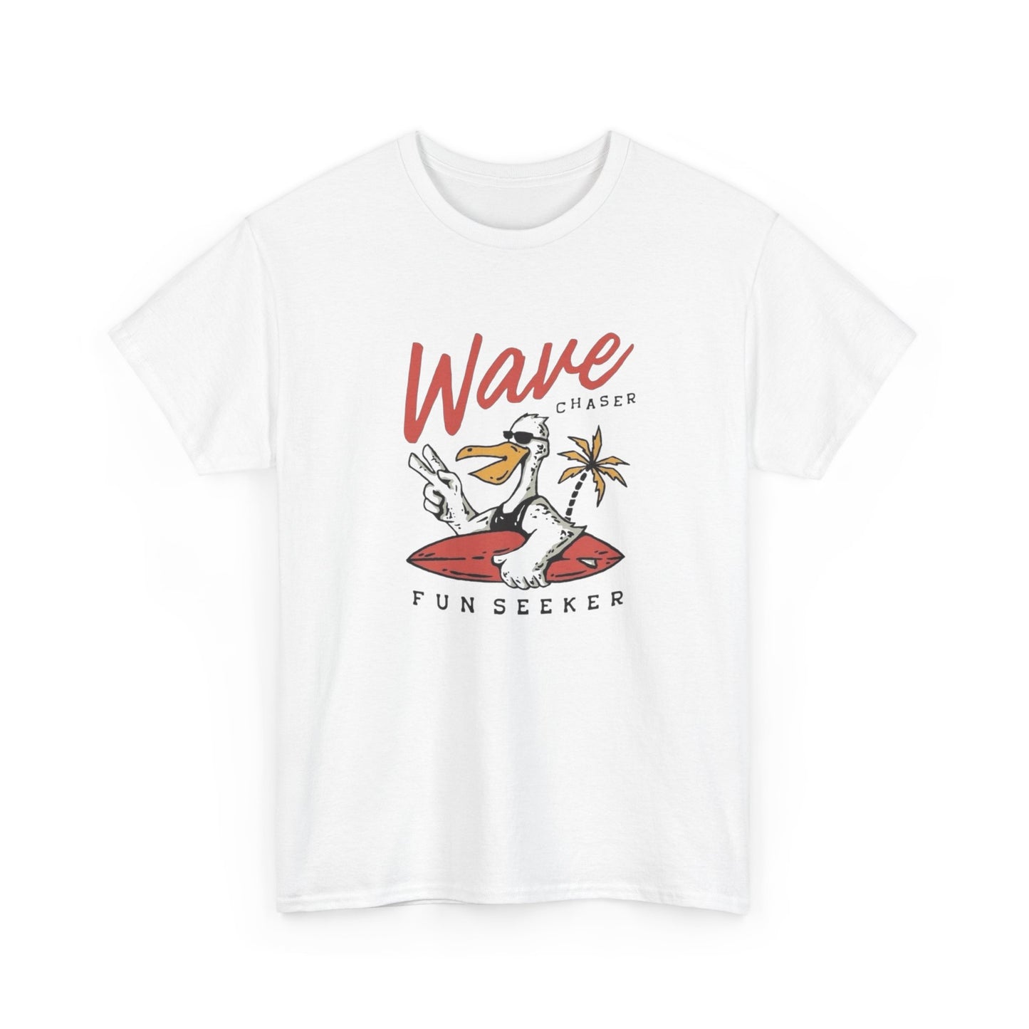 Wave Chaser T Shirt Graphic Unisex Heavy Cotton Tee NEW GIFT