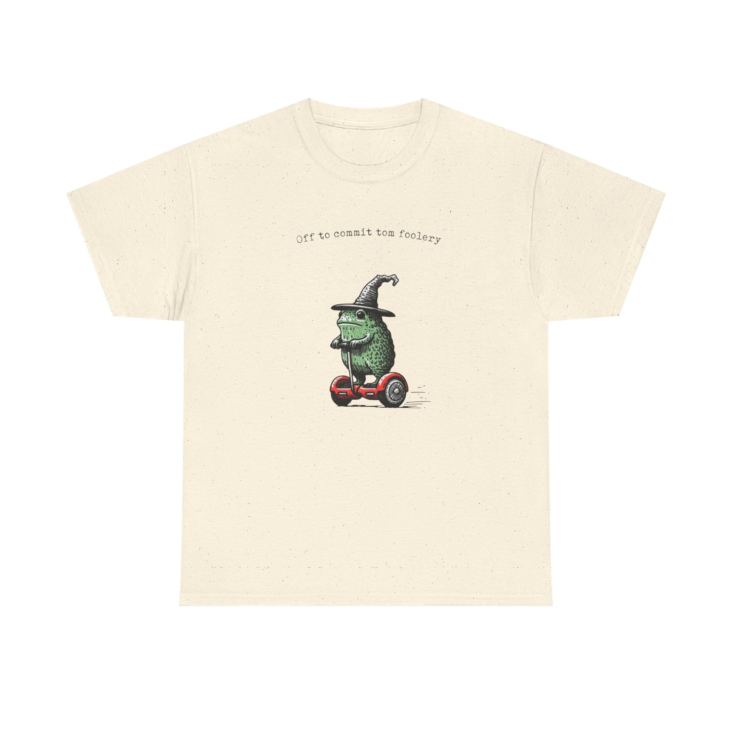 Off To Commit Tomfoolery Graphic T-Shirt Men's Women's Heavy Cotton Tee NEW GIFT