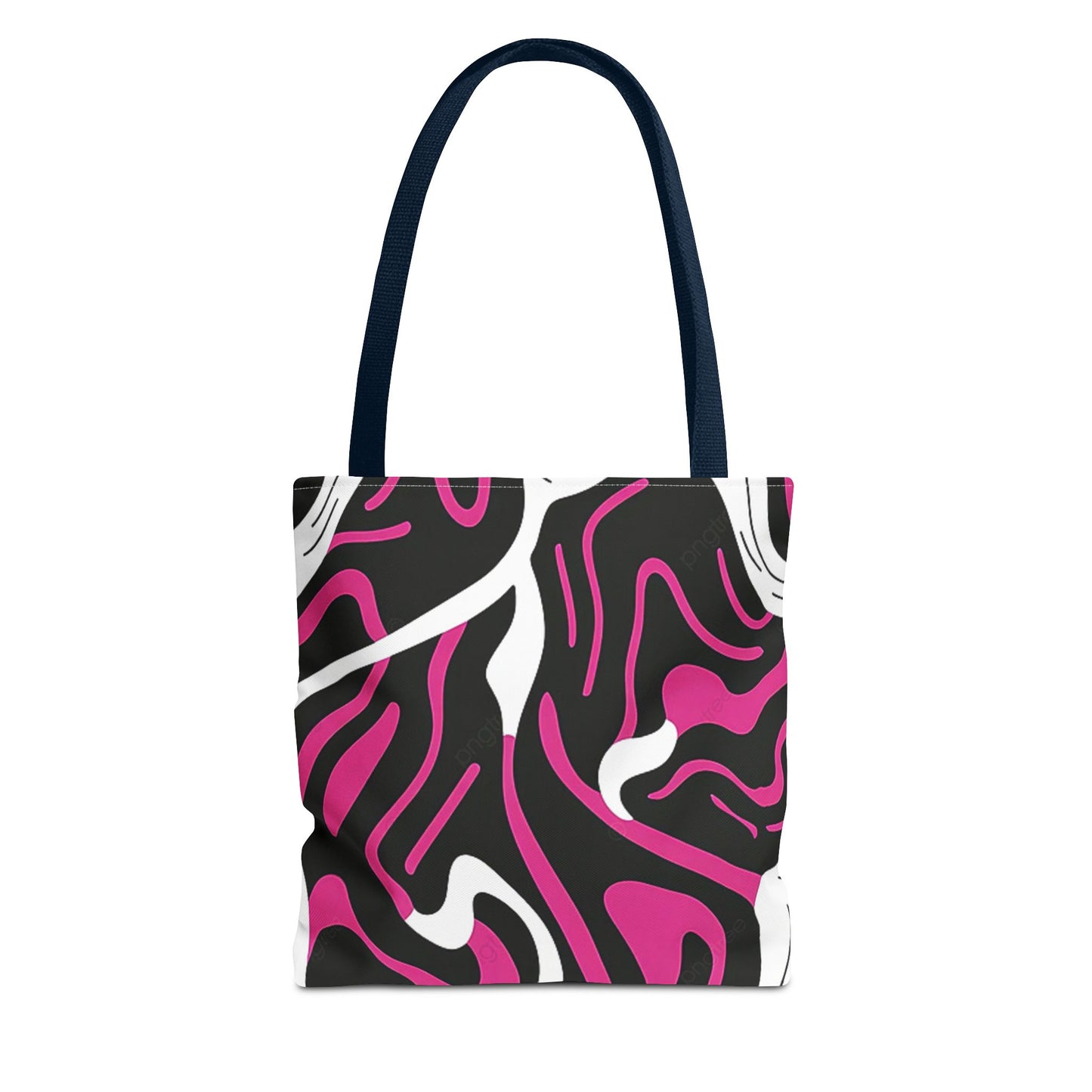 Pink And Black BRAND NEW Modern Purse - Pocketbook - Travel Tote Bag (AOP)