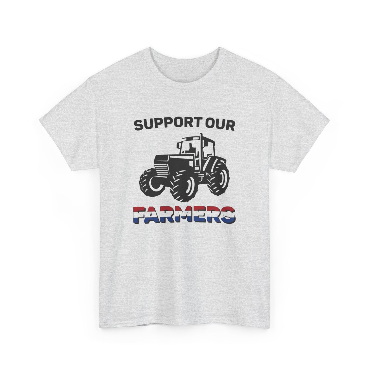 Support Our Farmers USA Graphic T Shirt Unisex Heavy Cotton Tee NEW